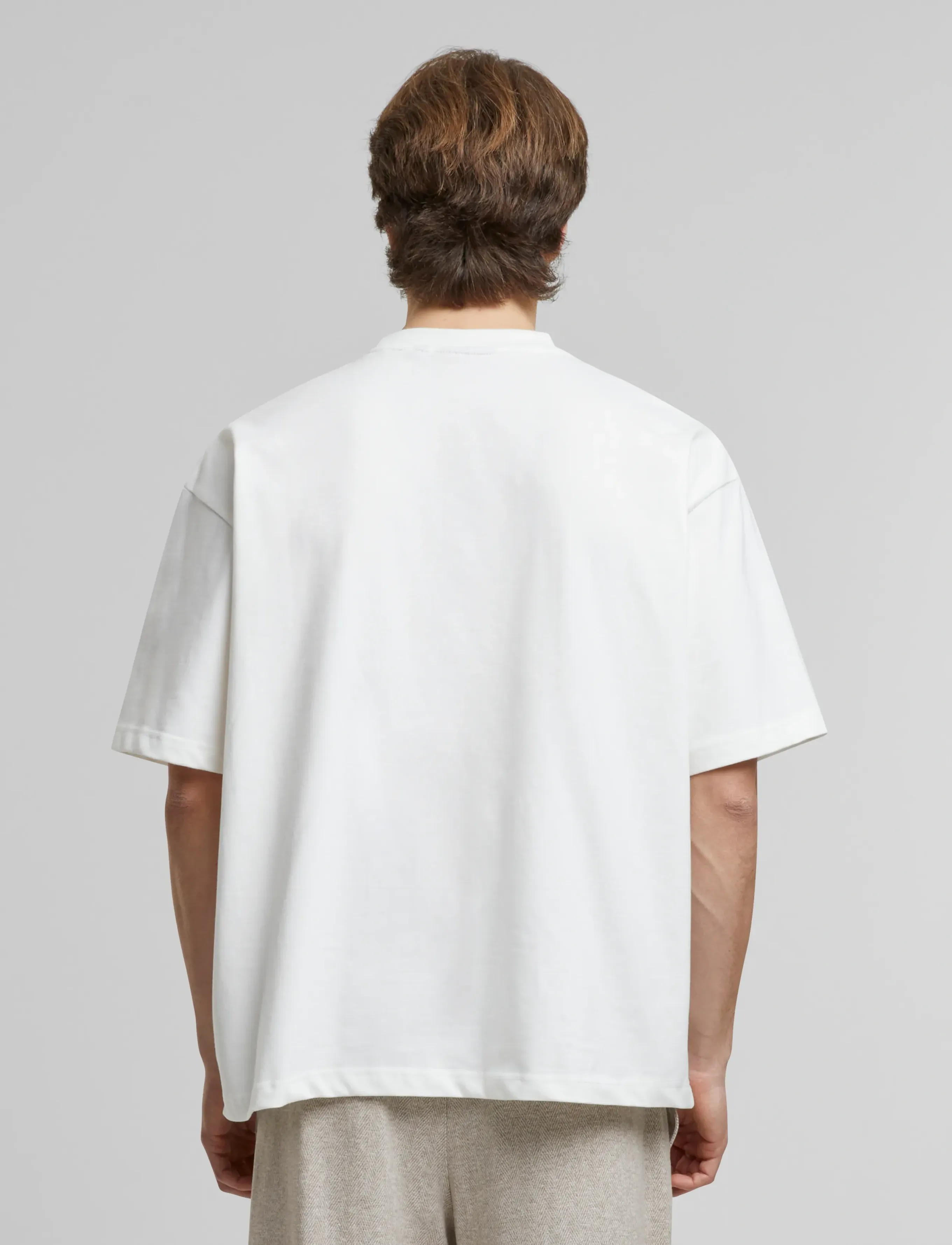 Prohibited - Oversized Tee - lyhythihaiset - off-white - 2