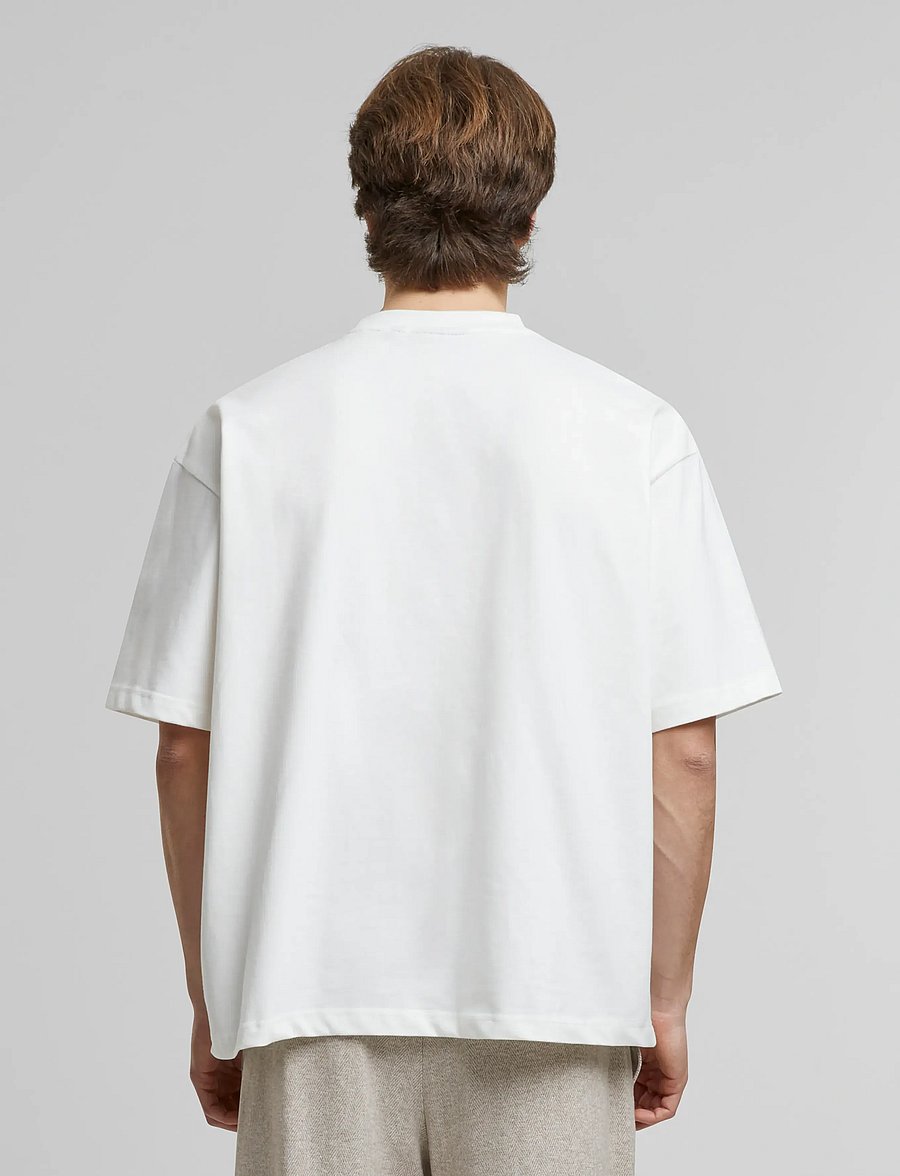Prohibited - Oversized Tee - lyhythihaiset - off-white - 2