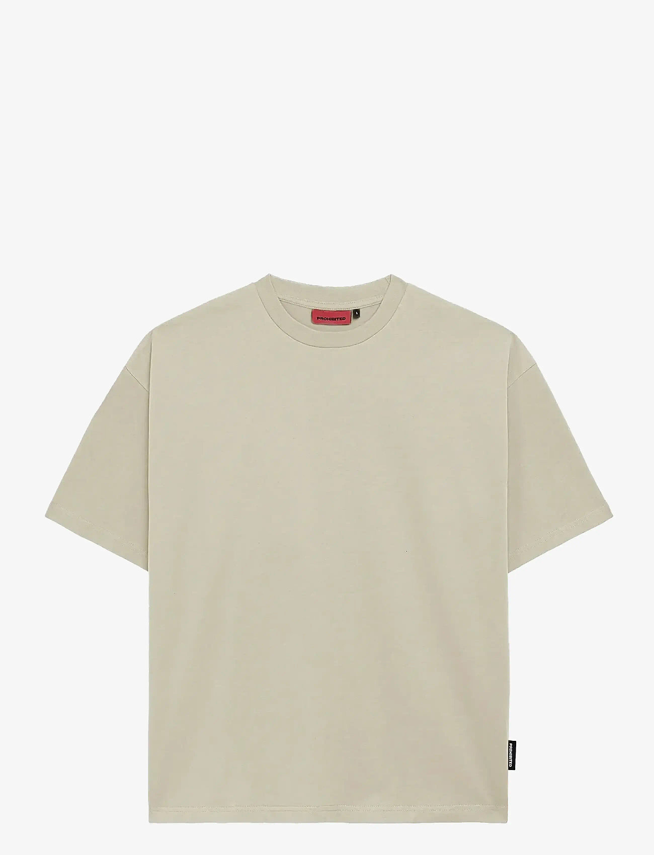 Prohibited - Oversized Tee - kortærmede t-shirts - sand - 0