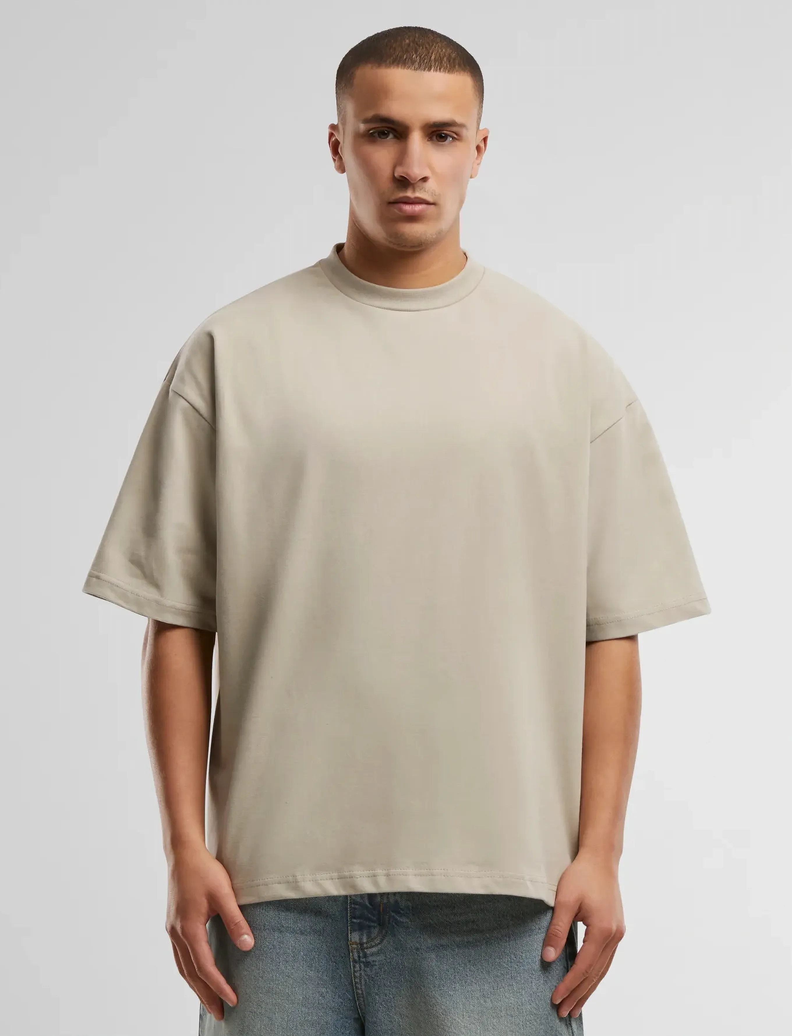 Prohibited - Oversized Tee - kortärmade t-shirts - sand - 2