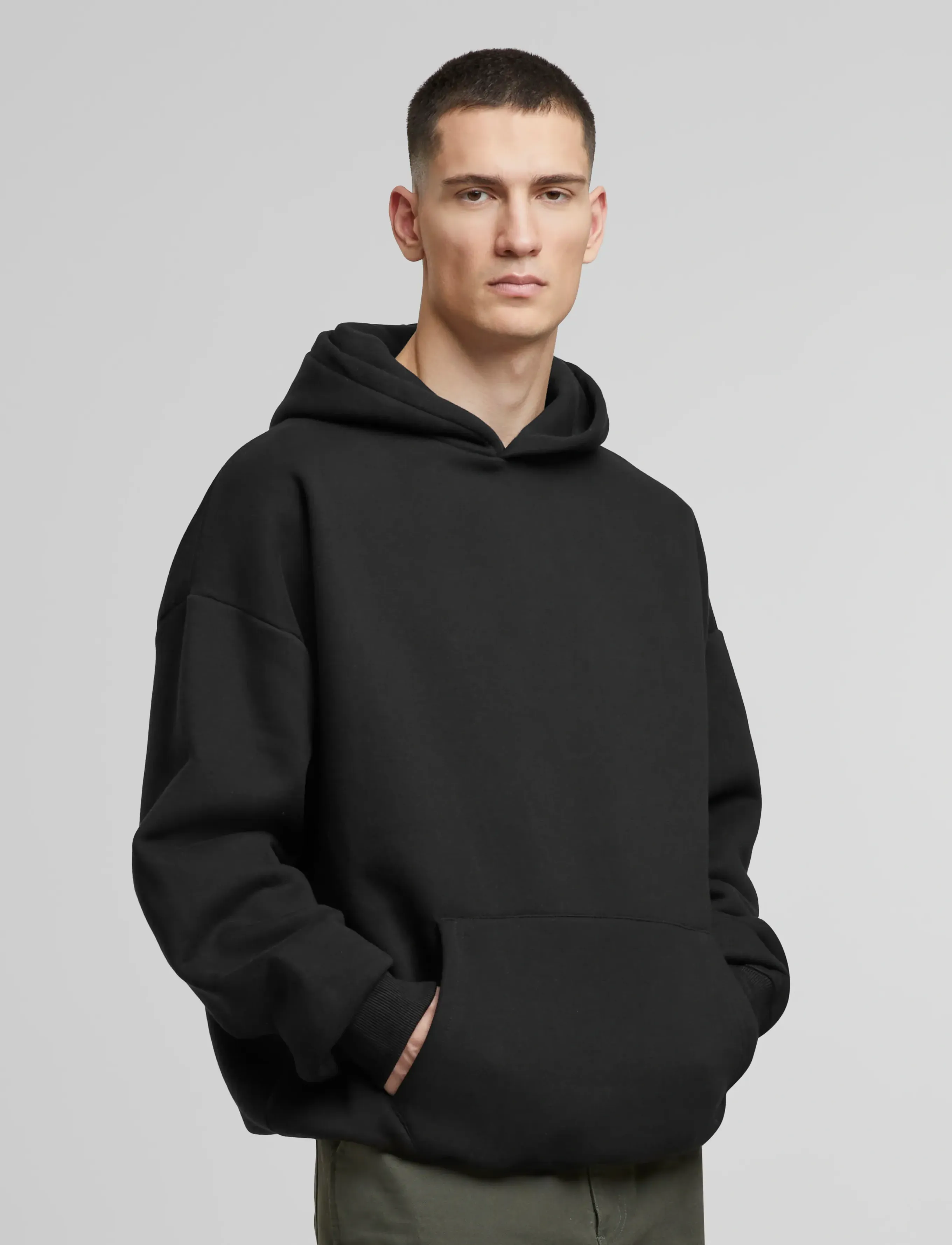 Prohibited - Oversized Hoodie - kapuzenpullover - black - 2