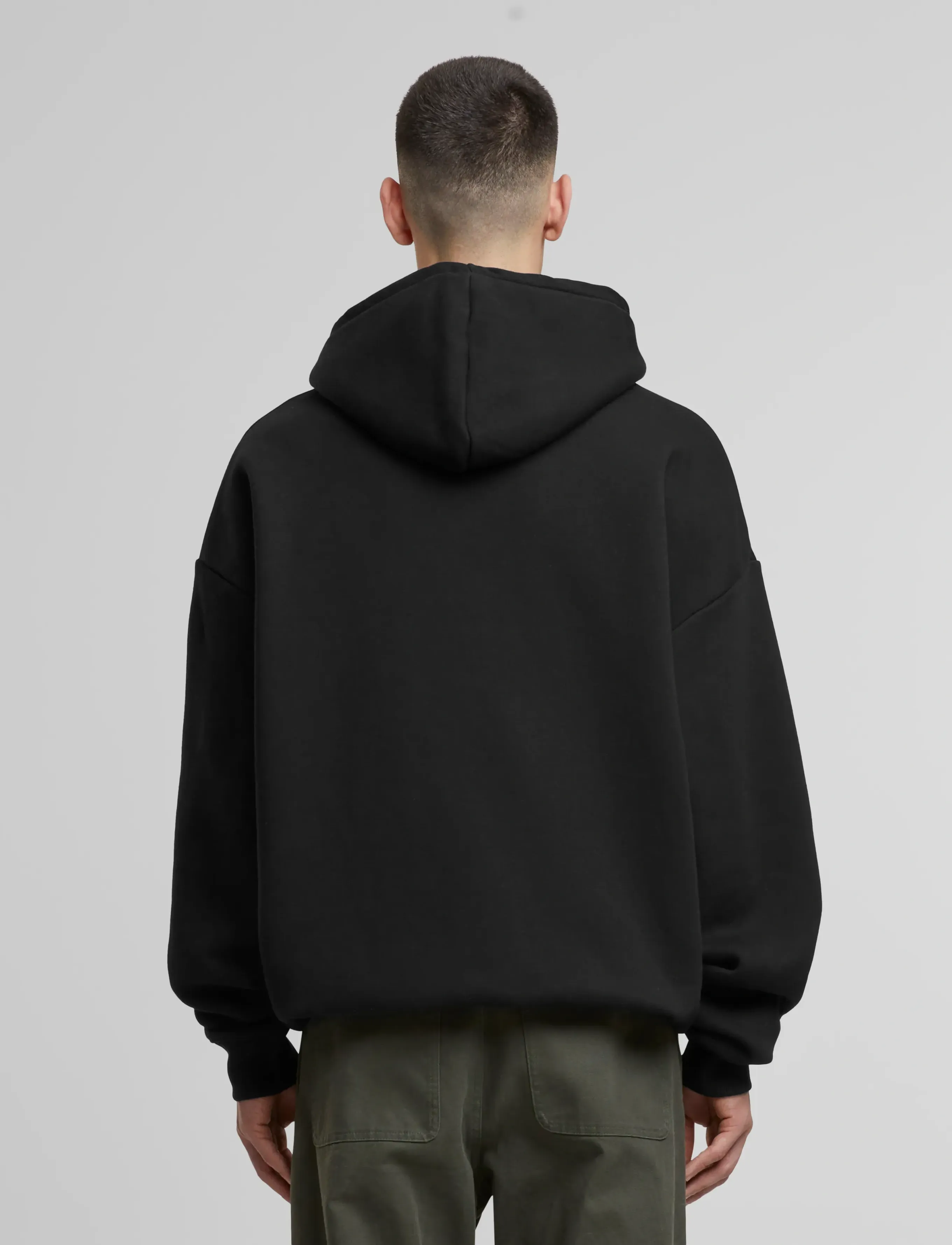 Prohibited - Oversized Hoodie - kapuzenpullover - black - 4