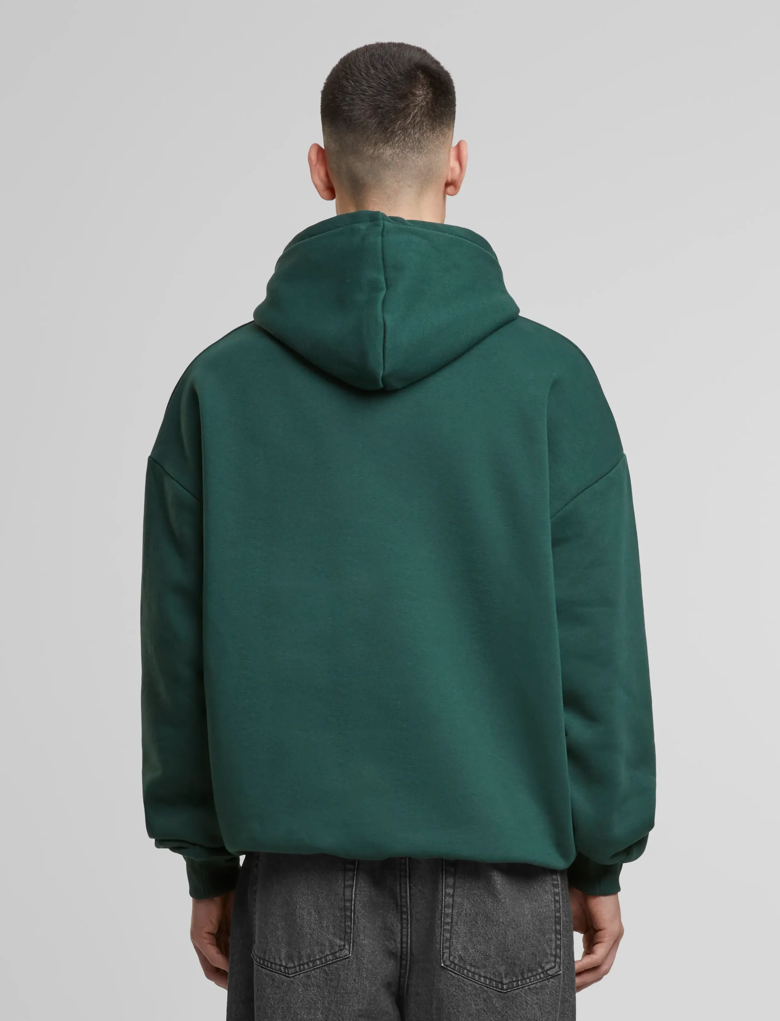 Prohibited - Oversized Hoodie - hettupeysur - british racing green - 2