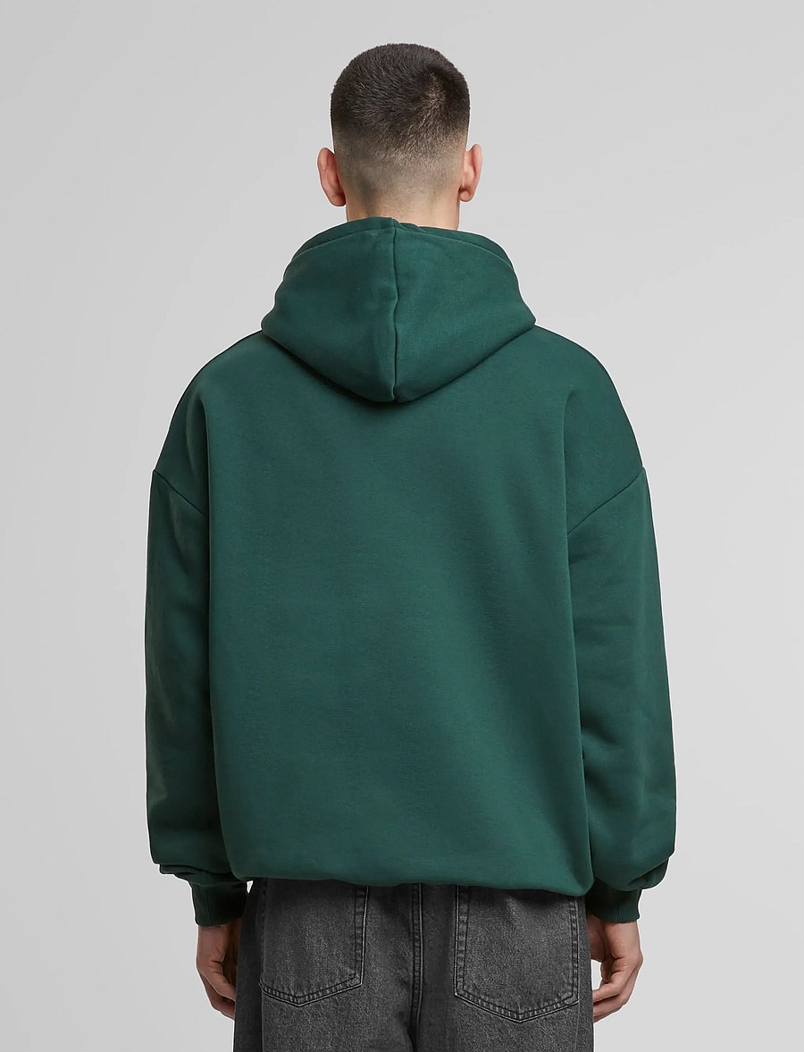 Prohibited - Oversized Hoodie - hettupeysur - british racing green - 2
