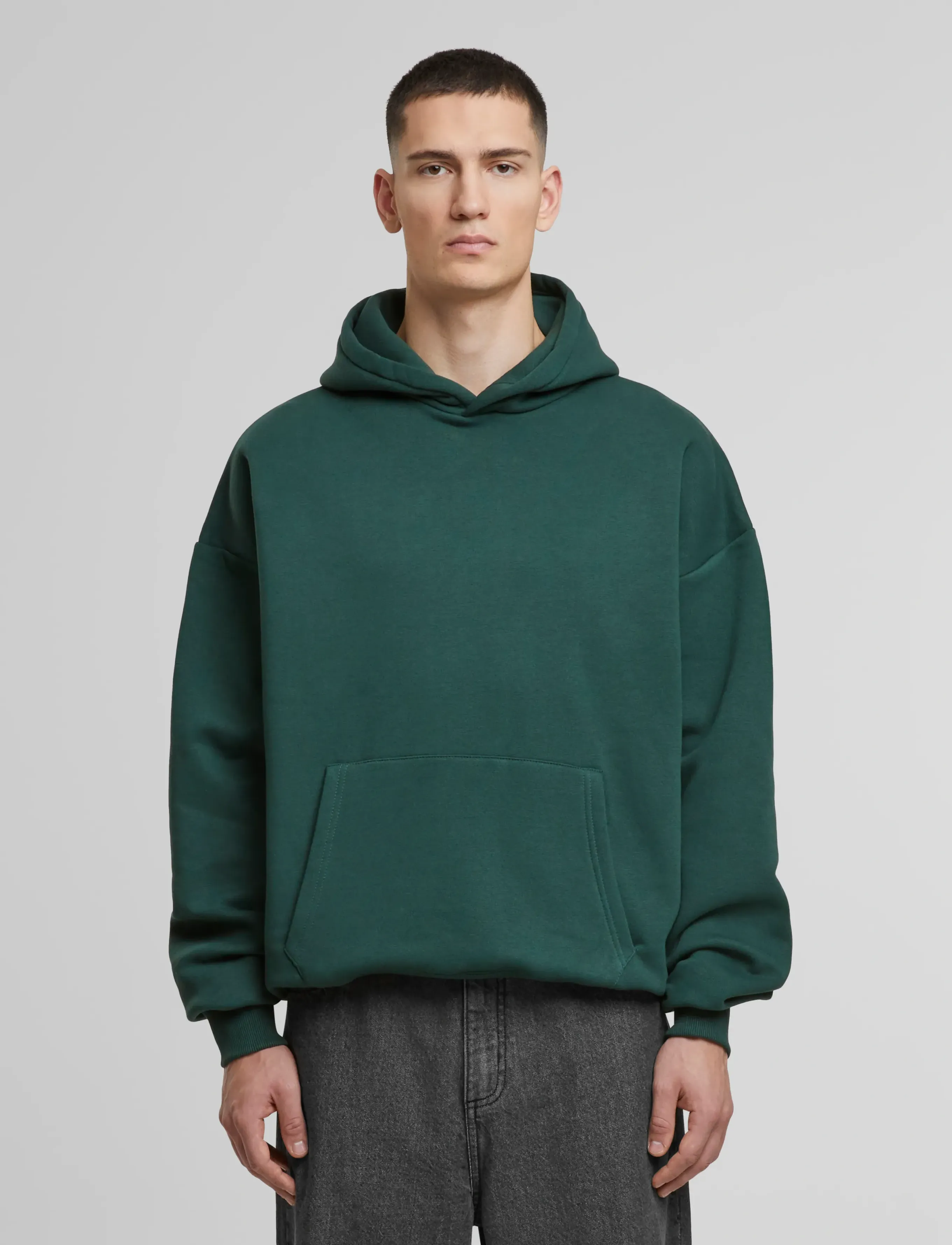 Prohibited - Oversized Hoodie - hettupeysur - british racing green - 3