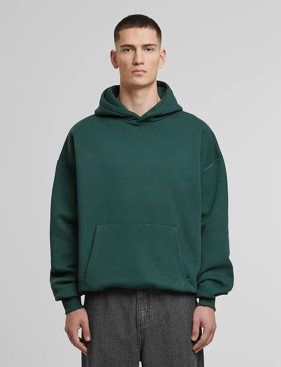 Prohibited - Oversized Hoodie - hettupeysur - british racing green - 3