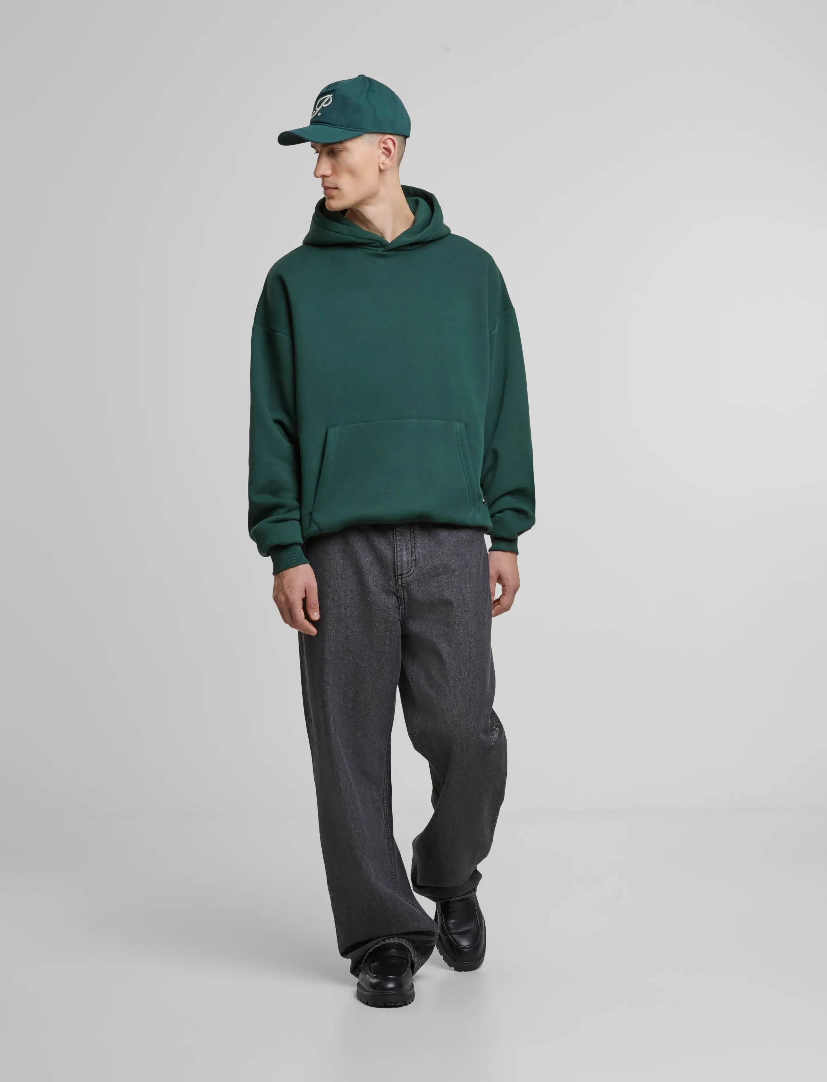 Prohibited - Oversized Hoodie - hettupeysur - british racing green - 4