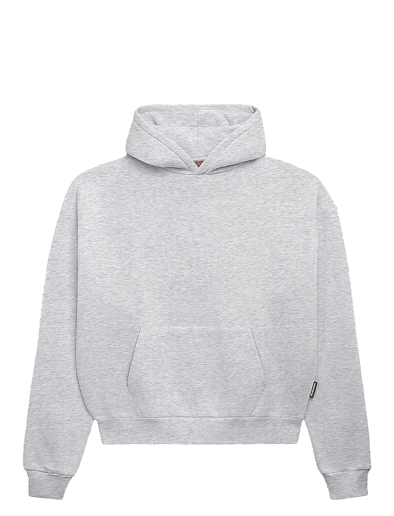 Prohibited - Oversized Hoodie - hættetrøjer - grey melange - 1