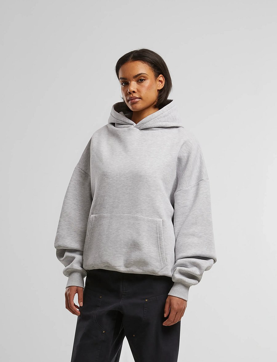 Prohibited - Oversized Hoodie - kapuzenpullover - grey melange - 0