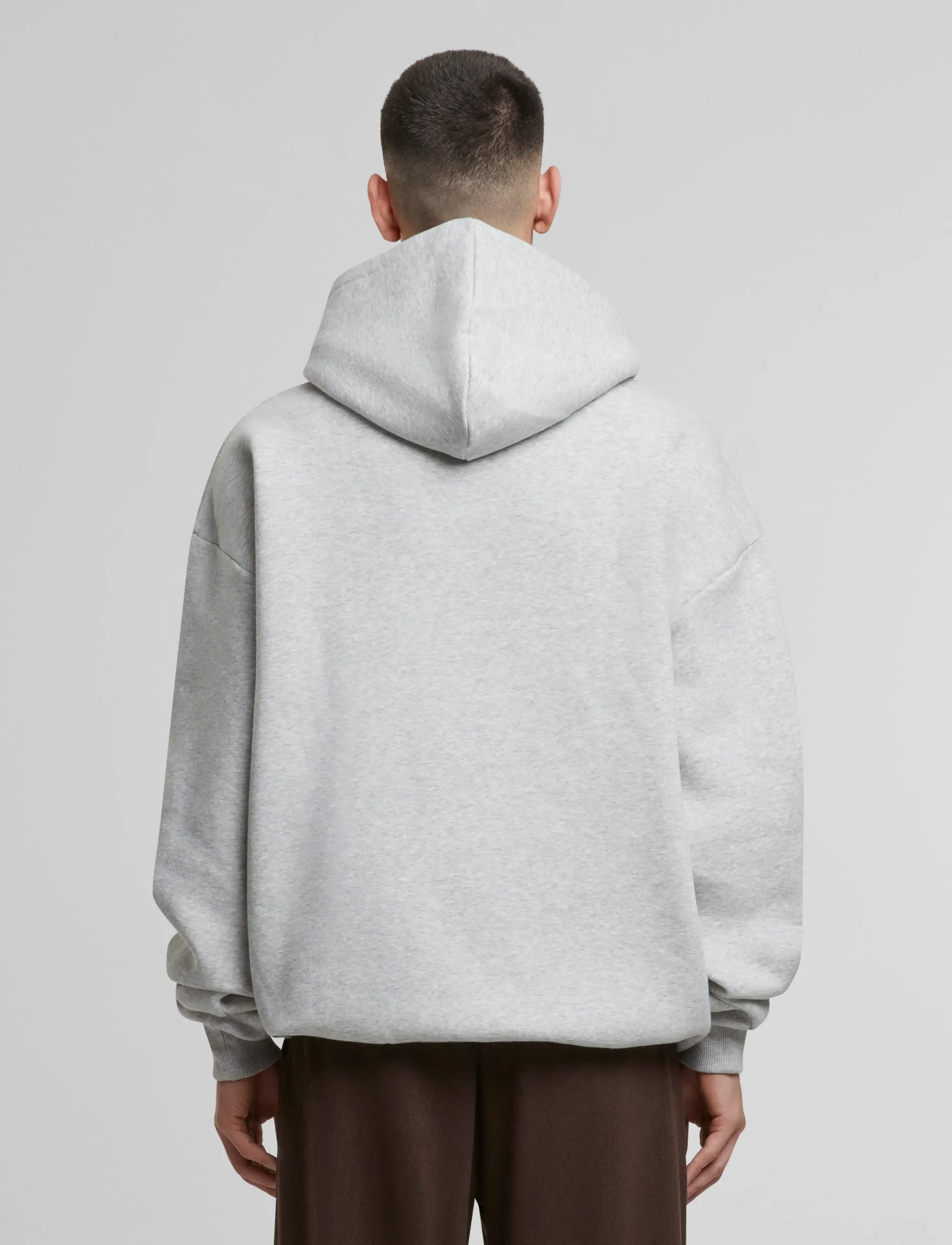 Prohibited - Oversized Hoodie - hoodies - grey melange - 4