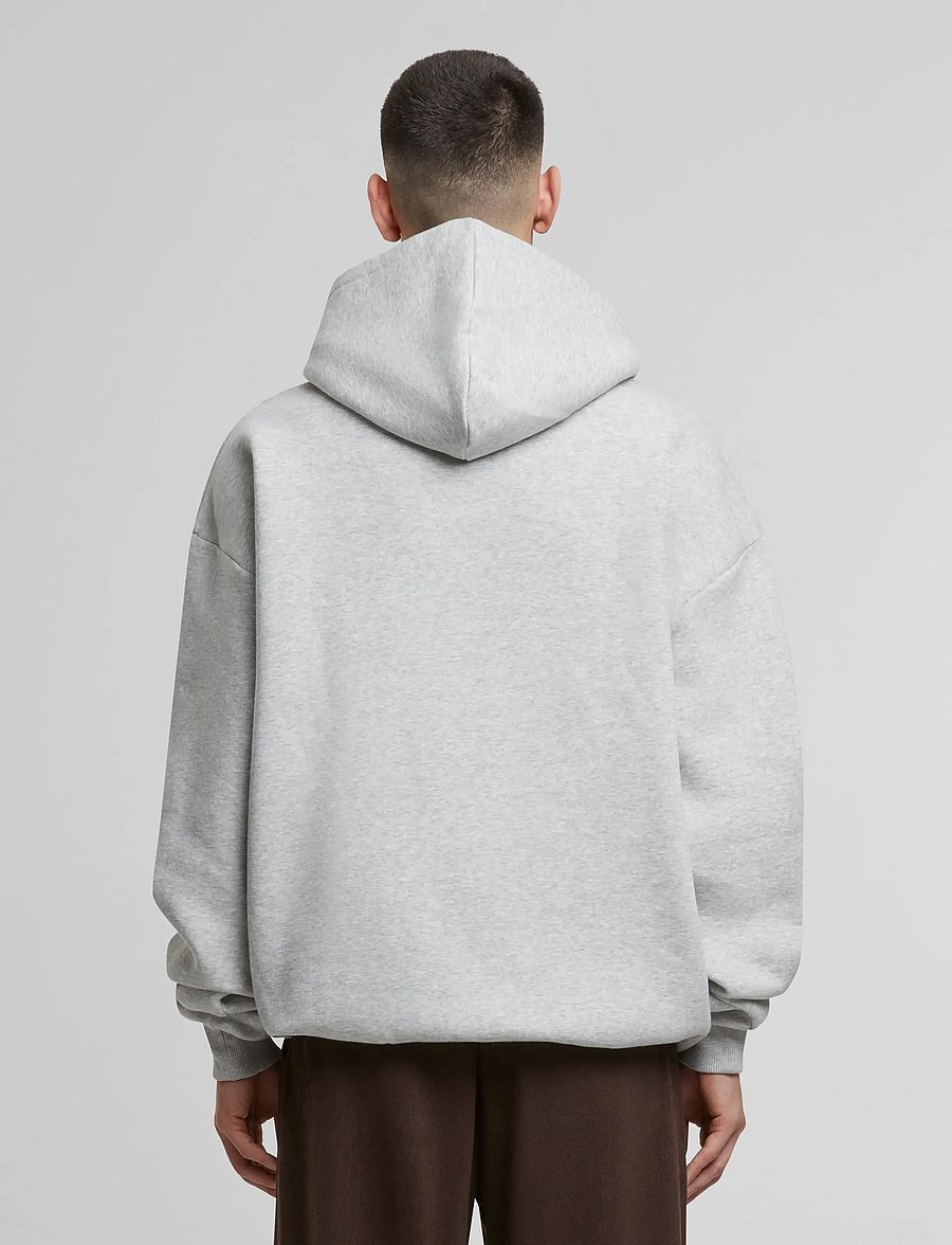Prohibited - Oversized Hoodie - hoodies - grey melange - 4