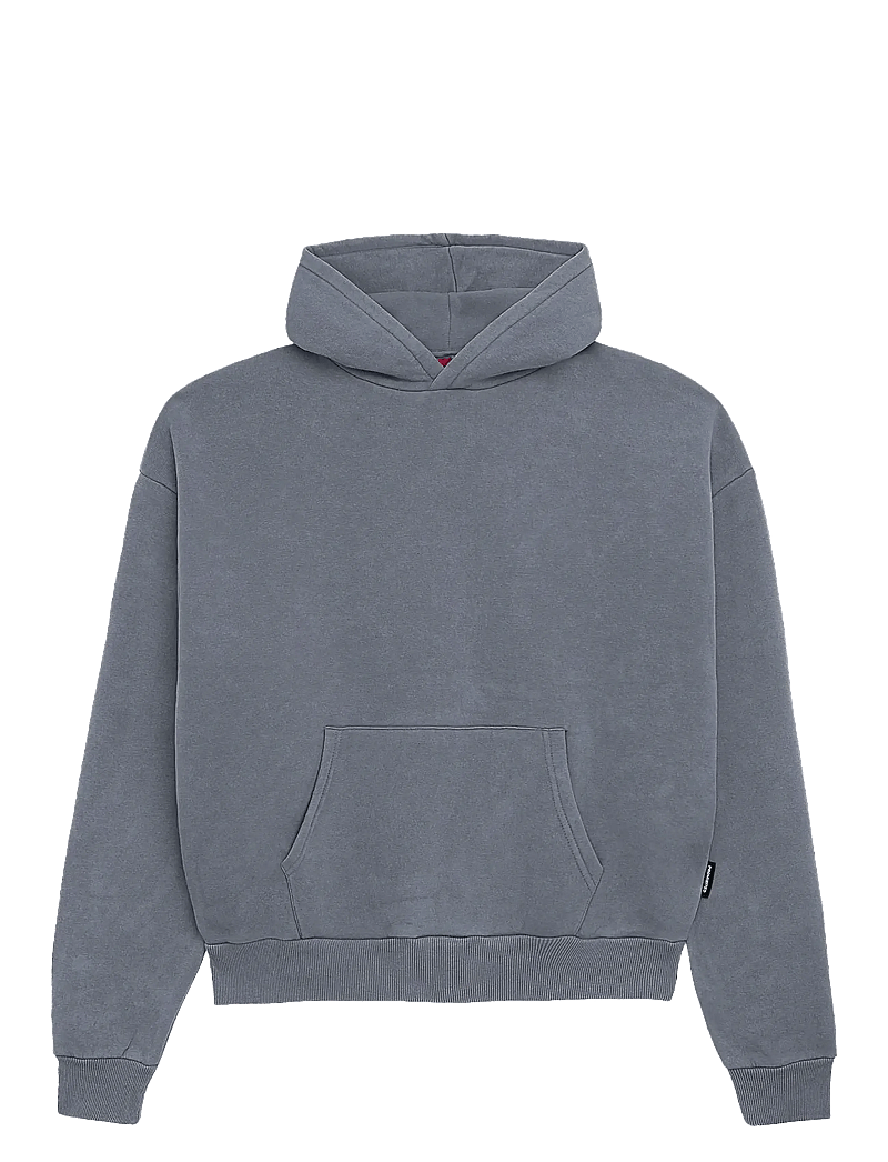 Prohibited - Oversized Hoodie - hoodies - grey (stone washed) - 1