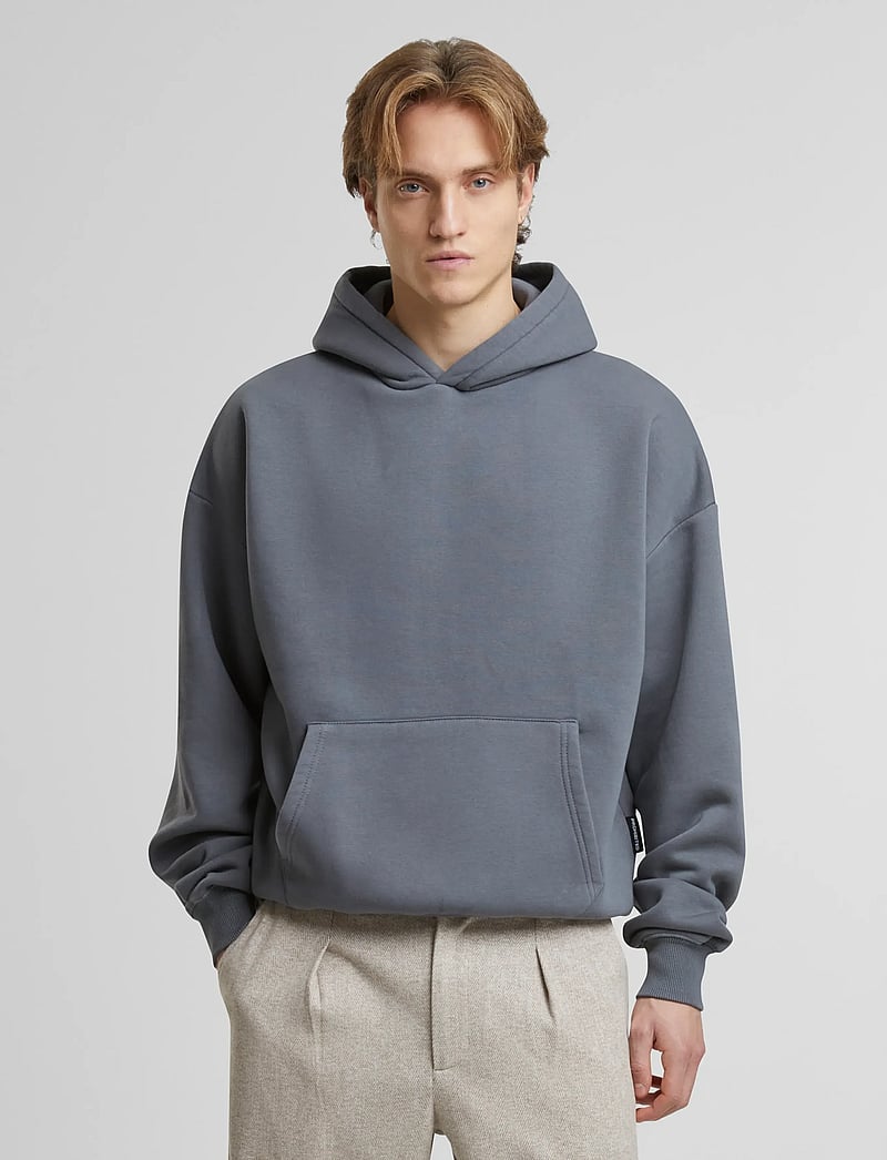 Prohibited - Oversized Hoodie - hoodies - grey (stone washed) - 0