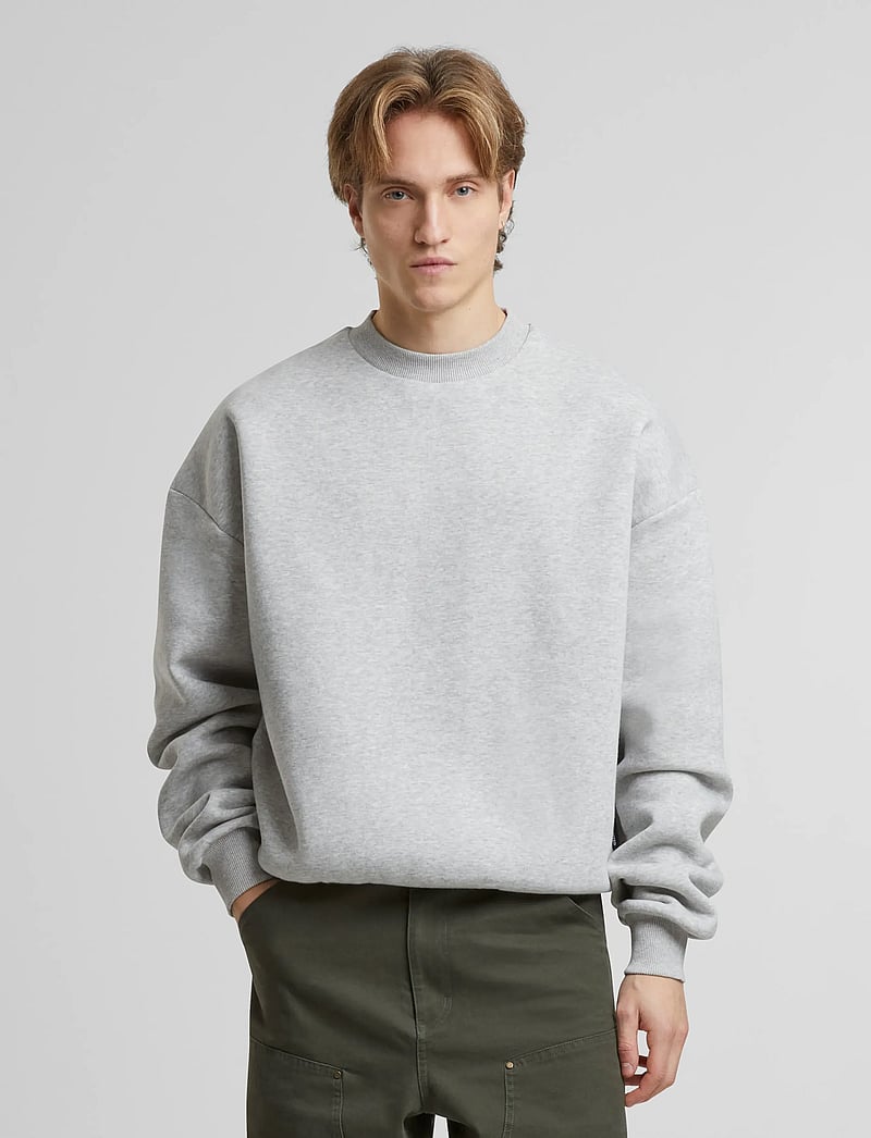 Prohibited - Oversized Crew Neck - alltags-style - grey melange - 0
