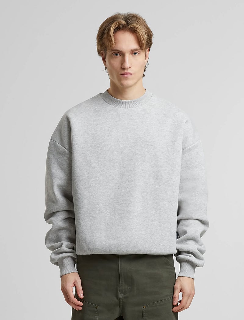 Prohibited - Oversized Crew Neck - alltags-style - grey melange - 3