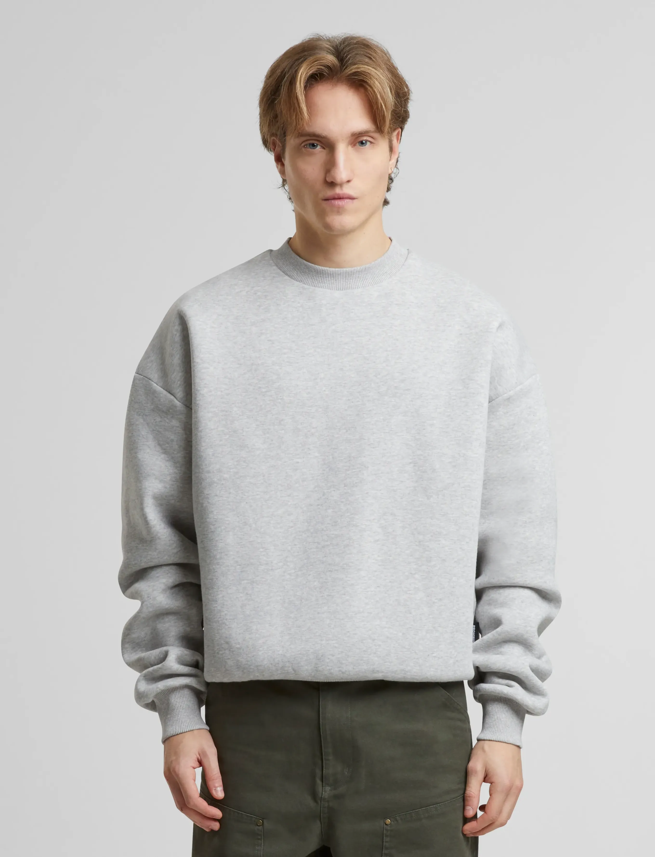 Prohibited - Oversized Crew Neck - laveste priser - grey melange - 3