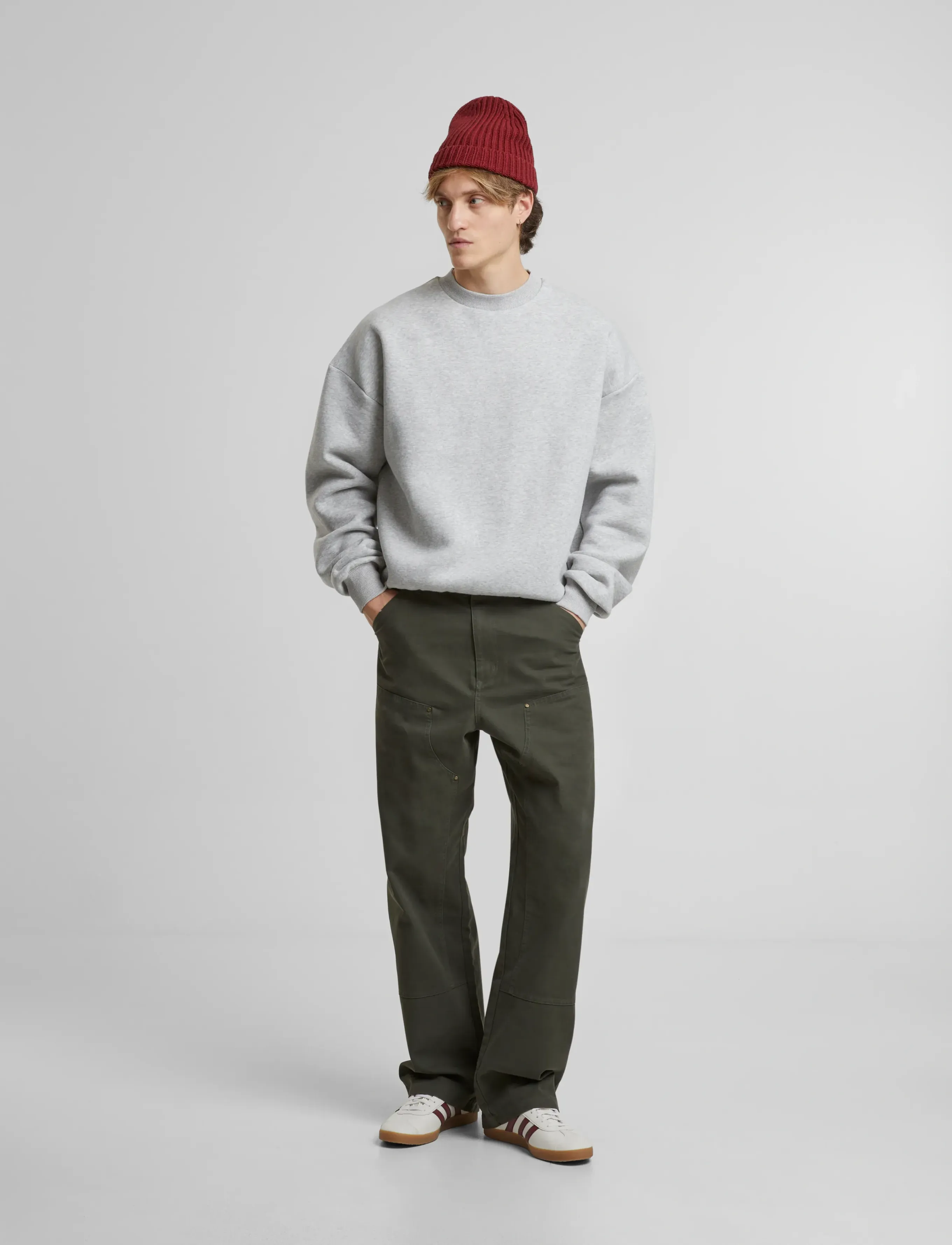 Prohibited - Oversized Crew Neck - laveste priser - grey melange - 4