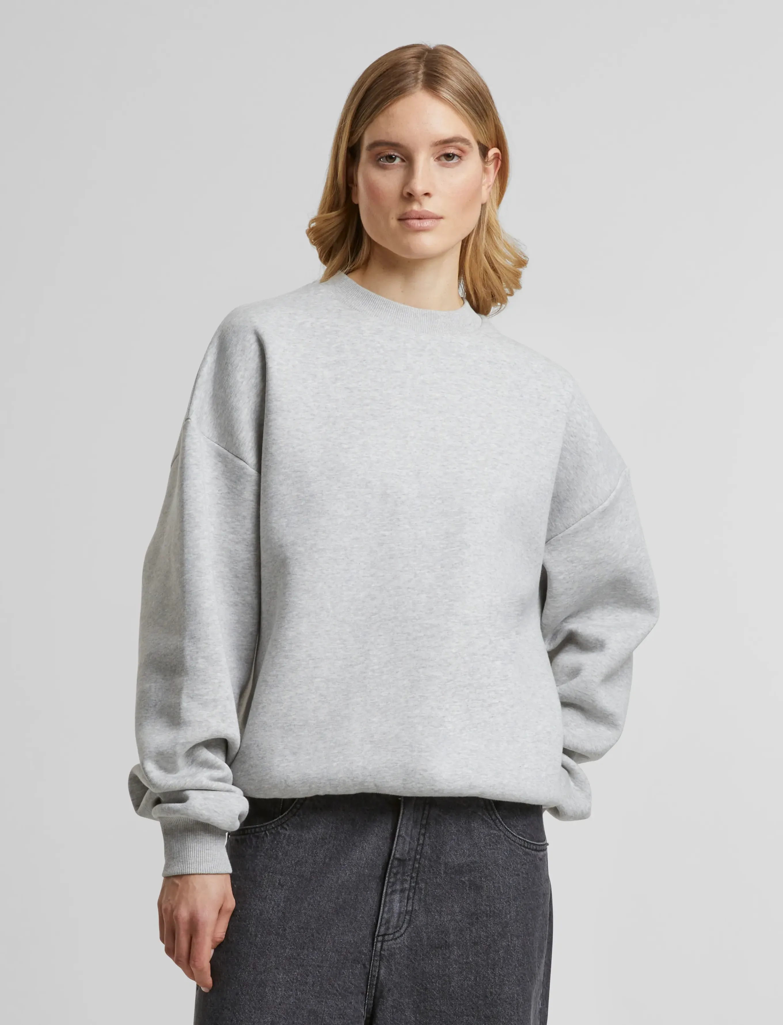 Prohibited - Oversized Crew Neck - laveste priser - grey melange - 5