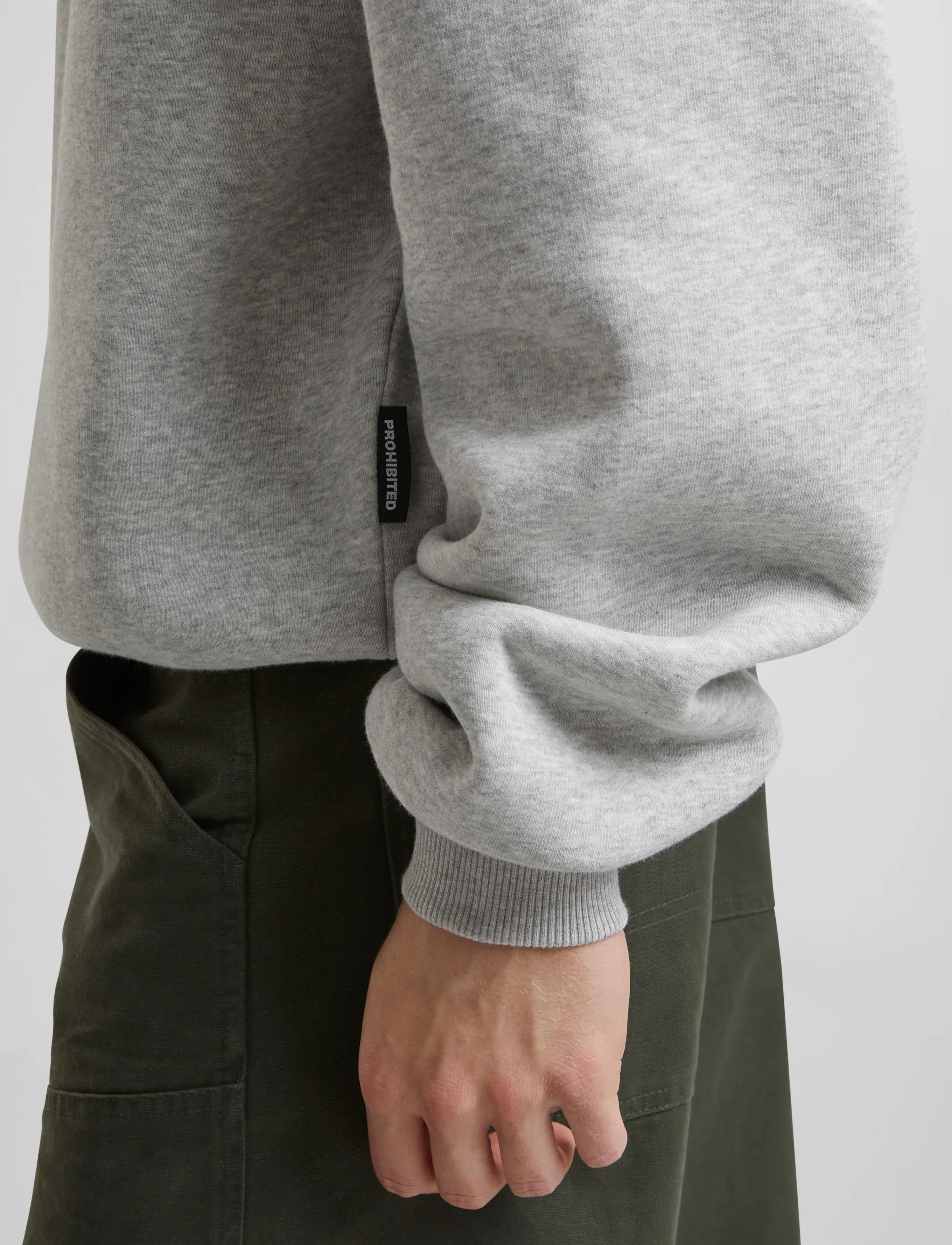 Prohibited Oversized Crew Neck sweatshirts herr – bild 9