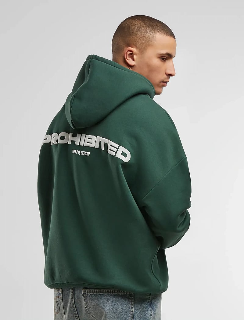 Prohibited - 10119 Hoodie - hoodies - british racing green - 3