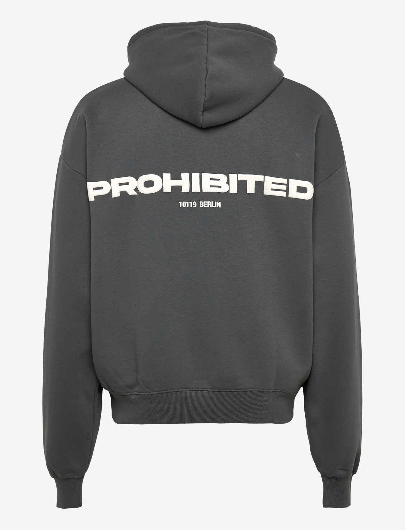 Prohibited - 10119 Hoodie - hættetrøjer - grey (stone washed) - 2