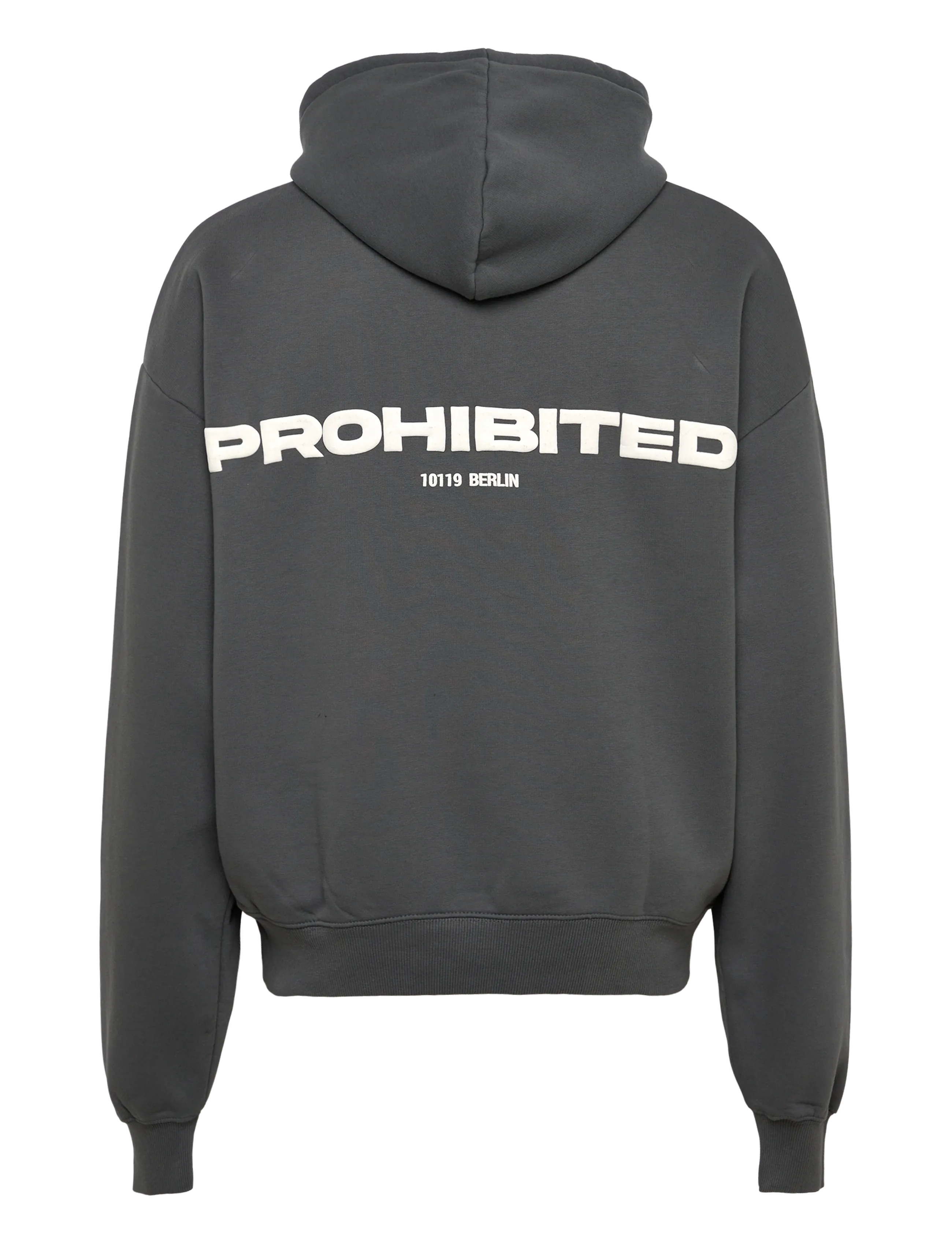 Prohibited - 10119 Hoodie - hættetrøjer - grey (stone washed) - 2