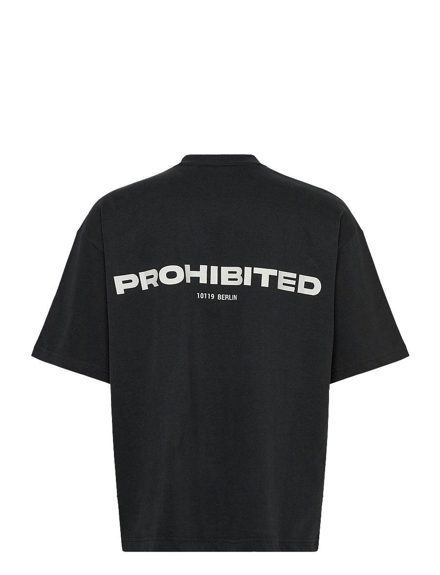 Prohibited - 10119 Tee - t-shirts à manches courtes - black - 2