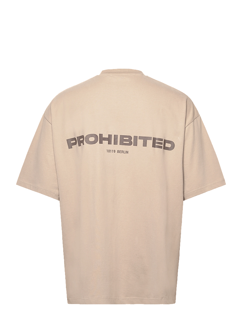 Prohibited - 10119 Tee - kortærmede t-shirts - sand - 2