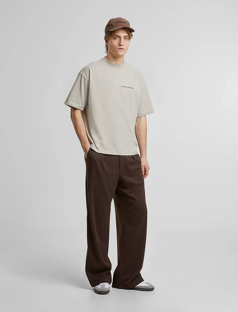 Prohibited - 10119 Tee - kortærmede t-shirts - sand - 5