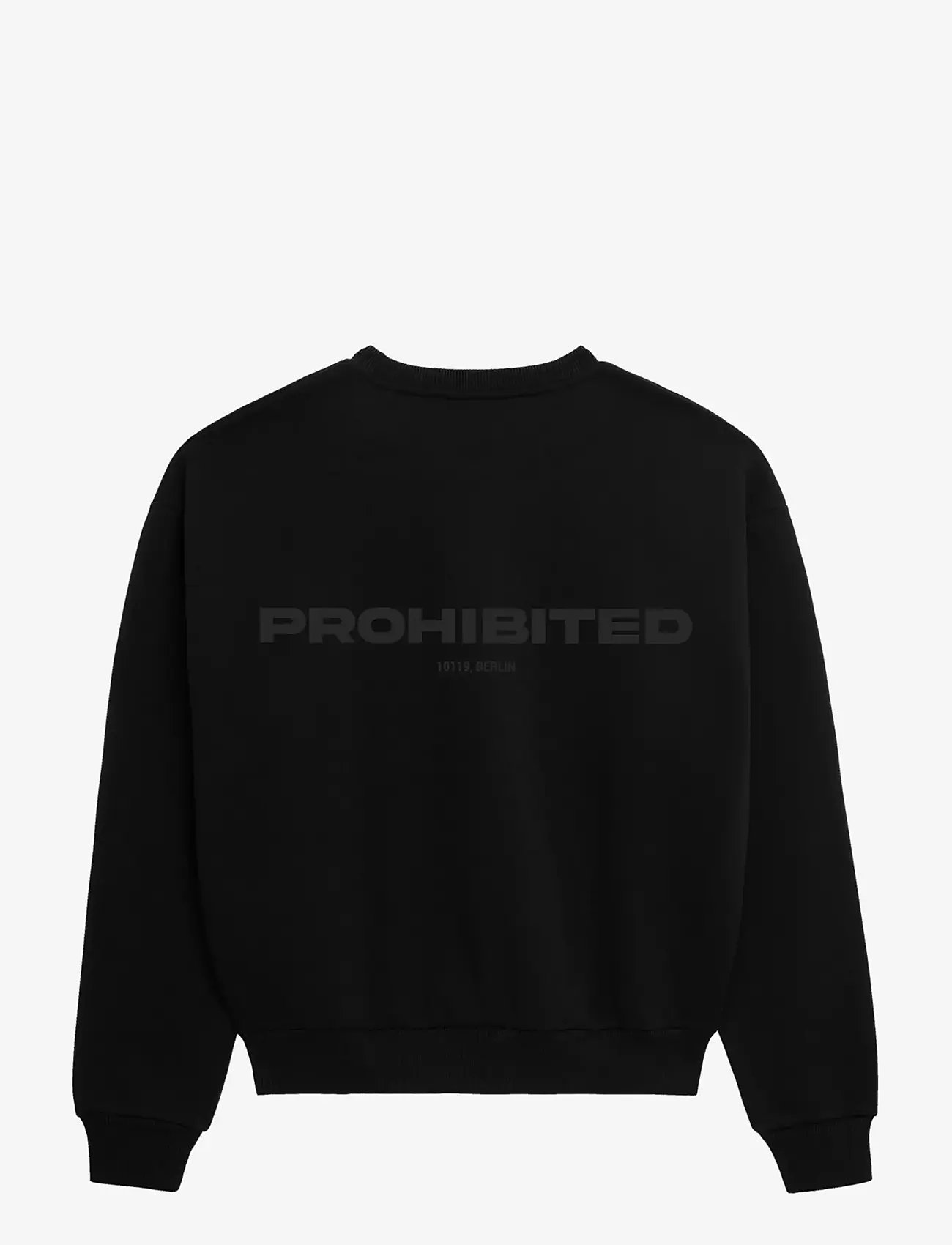 Prohibited - 10119 Crew Neck - shop etter stil - black - 2