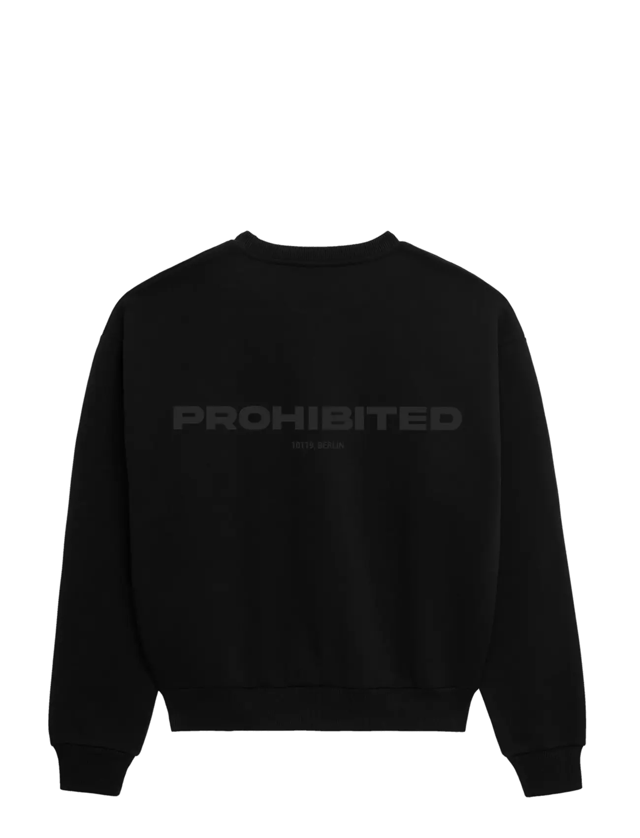 Prohibited - 10119 Crew Neck - black - 2