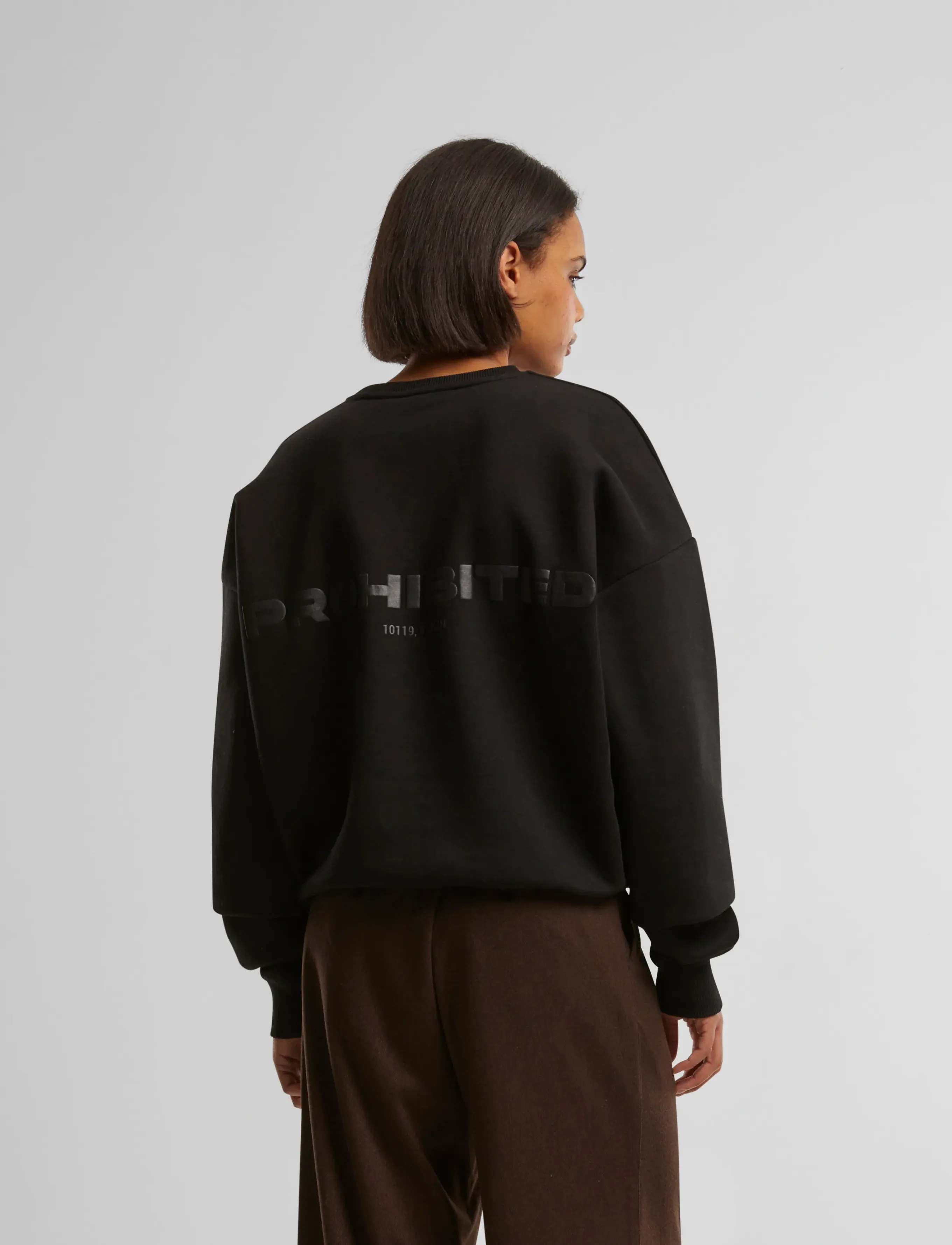 Prohibited - 10119 Crew Neck - black - 4