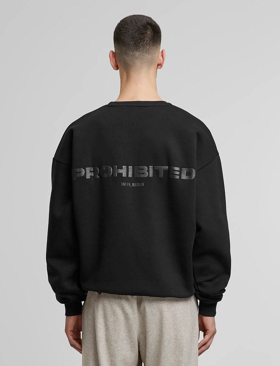 Prohibited - 10119 Crew Neck - black - 5