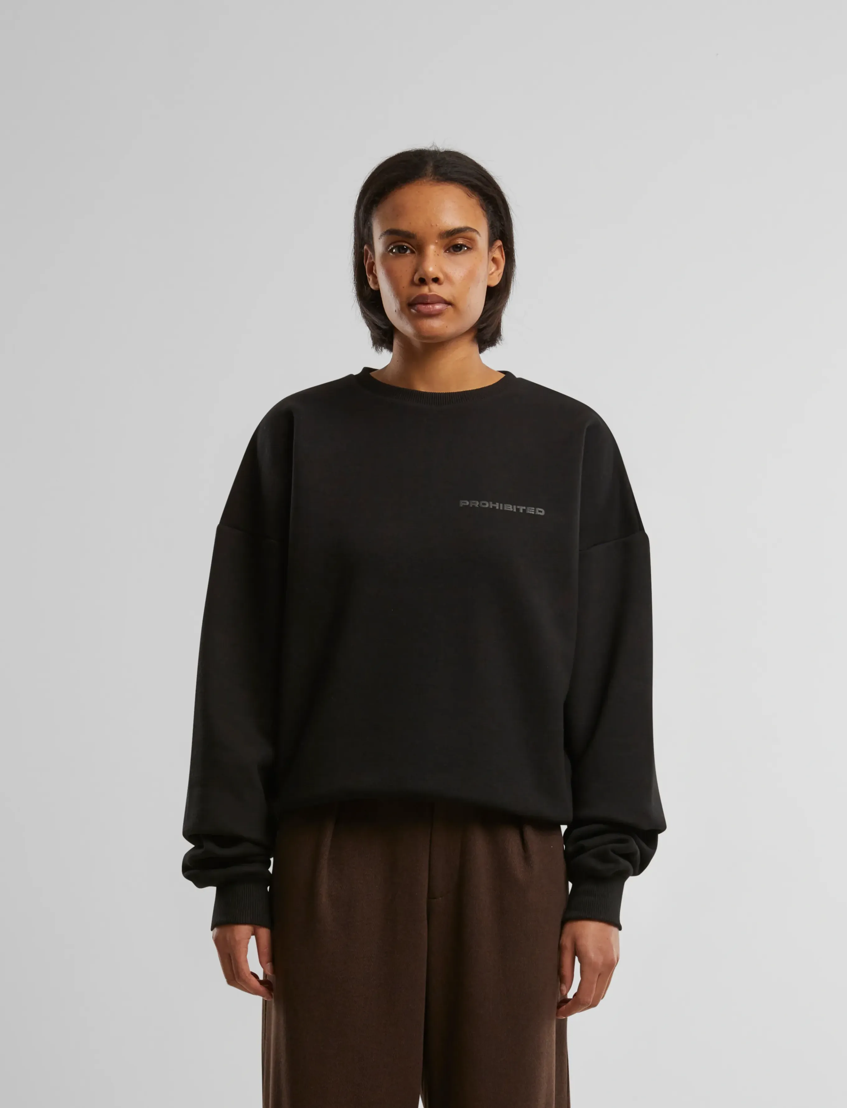 Prohibited 10119 Crew Neck sweatshirts herr – bild 5