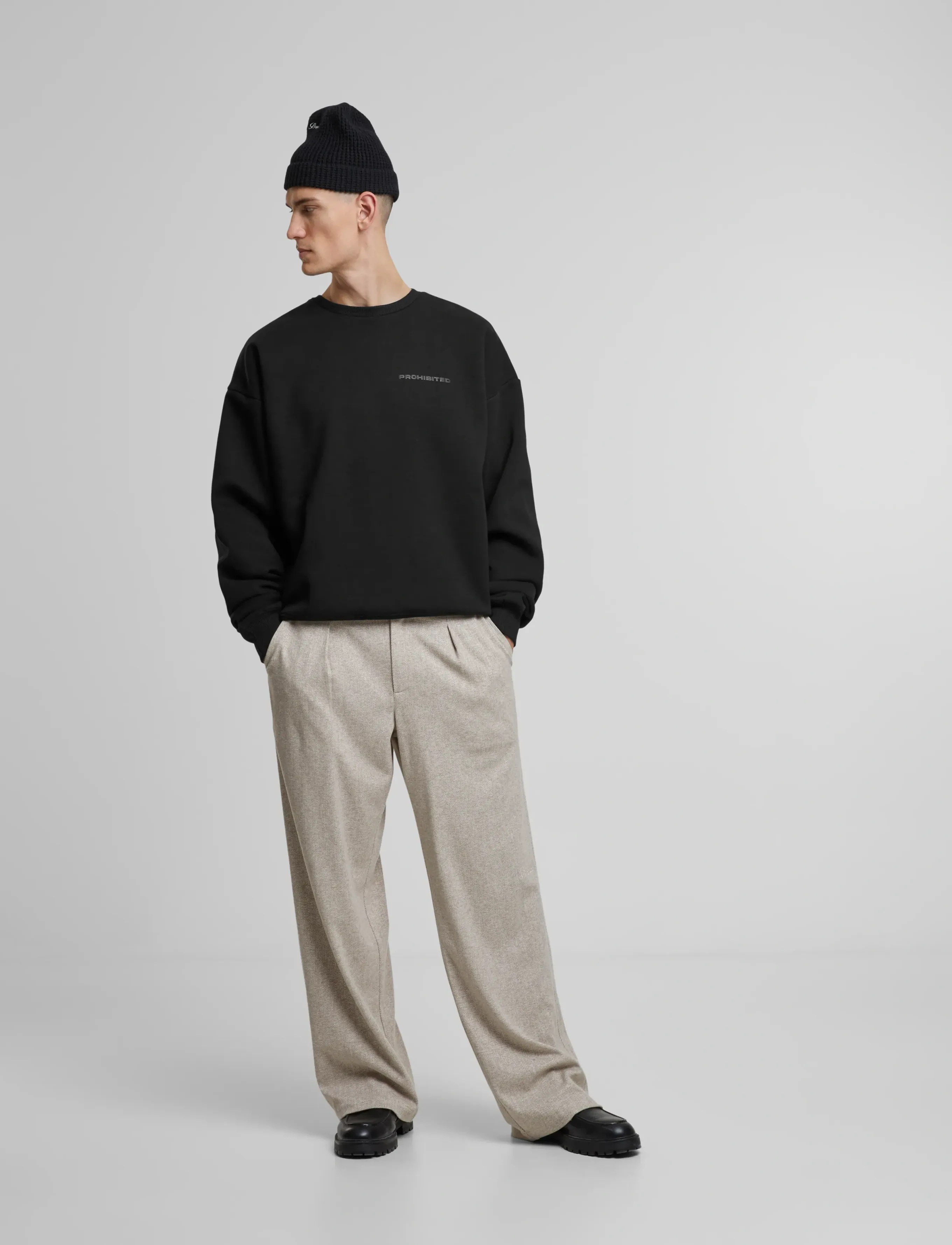 Prohibited 10119 Crew Neck sweatshirts herr – bild 8
