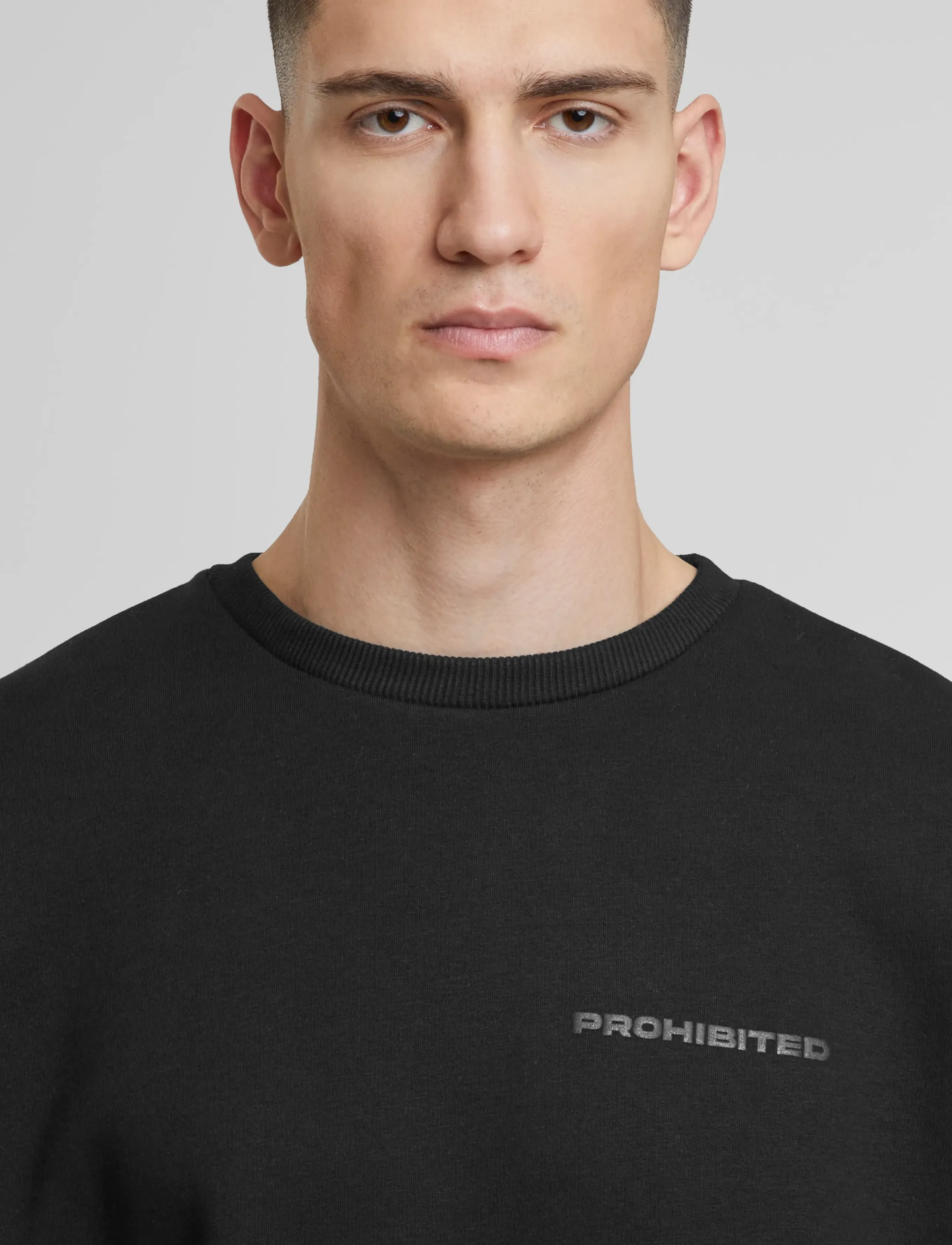 Prohibited 10119 Crew Neck sweatshirts herr – bild 10