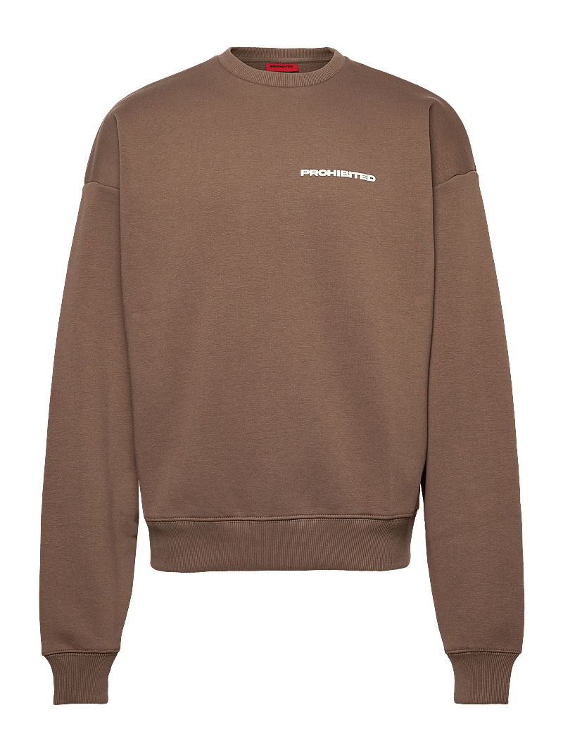 Prohibited - 10119 Crew Neck - urlaubsfavoriten - mokka - 1