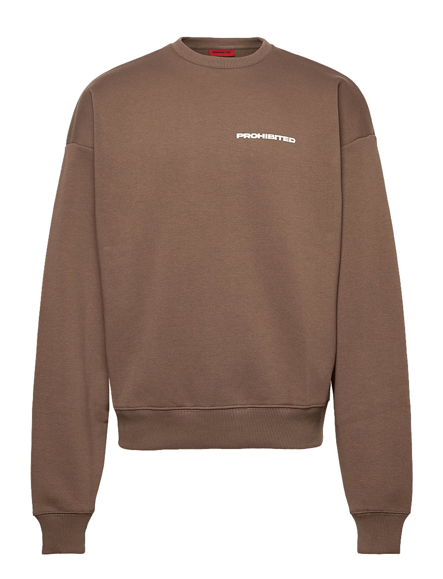 Prohibited - 10119 Crew Neck - vacation essentials - mokka - 1
