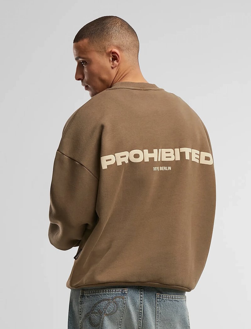 Prohibited - 10119 Crew Neck - urlaubsfavoriten - mokka - 3