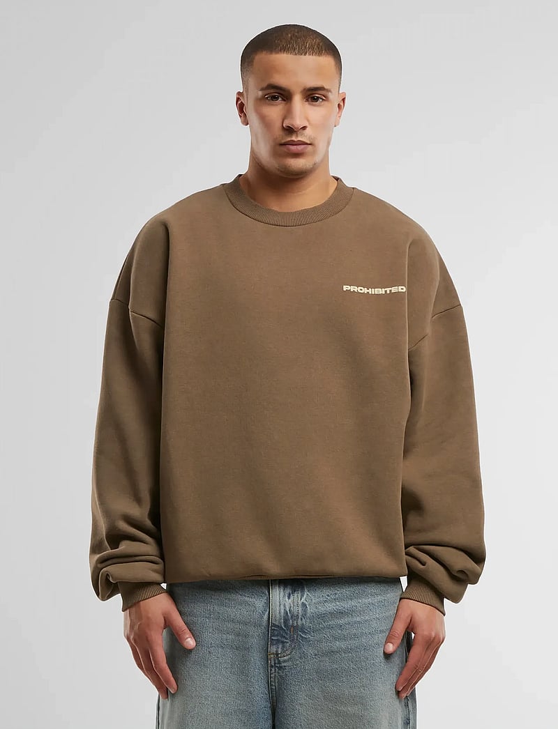 Prohibited - 10119 Crew Neck - urlaubsfavoriten - mokka - 4