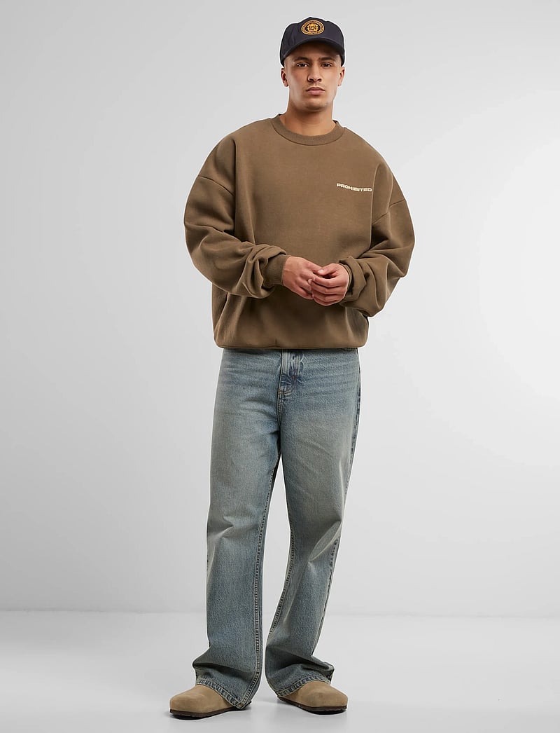 Prohibited - 10119 Crew Neck - urlaubsfavoriten - mokka - 5