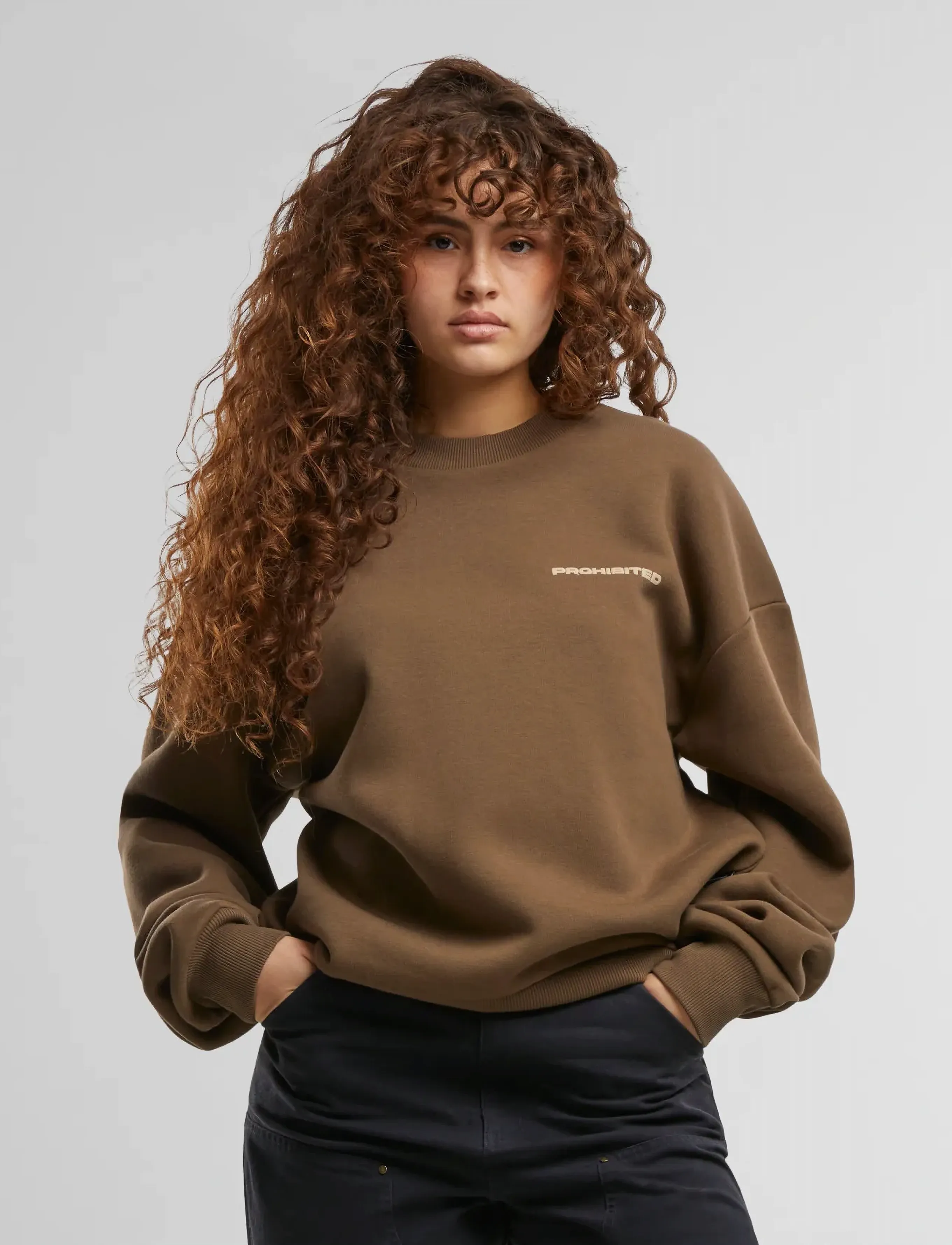Prohibited 10119 Crew Neck sweatshirts herr – bild 8