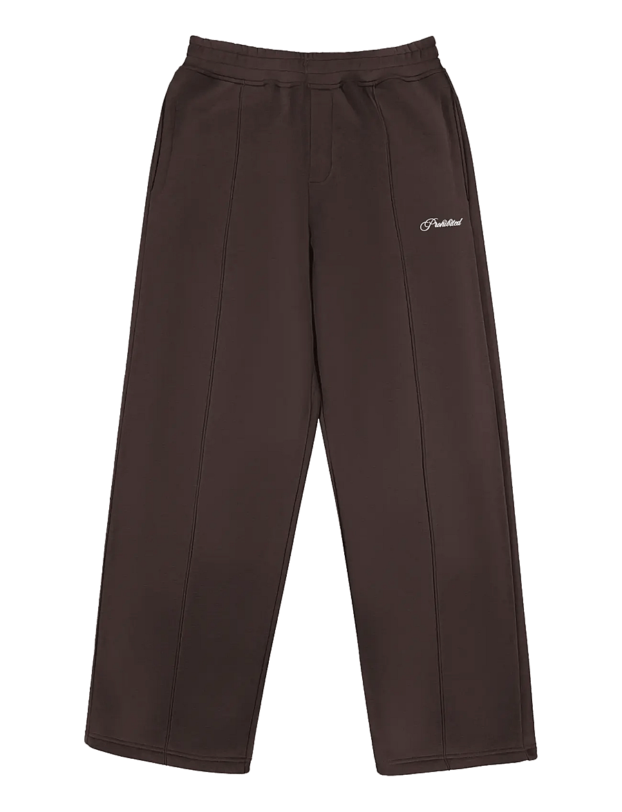 Prohibited - Loose Sweatpants - brown - 1