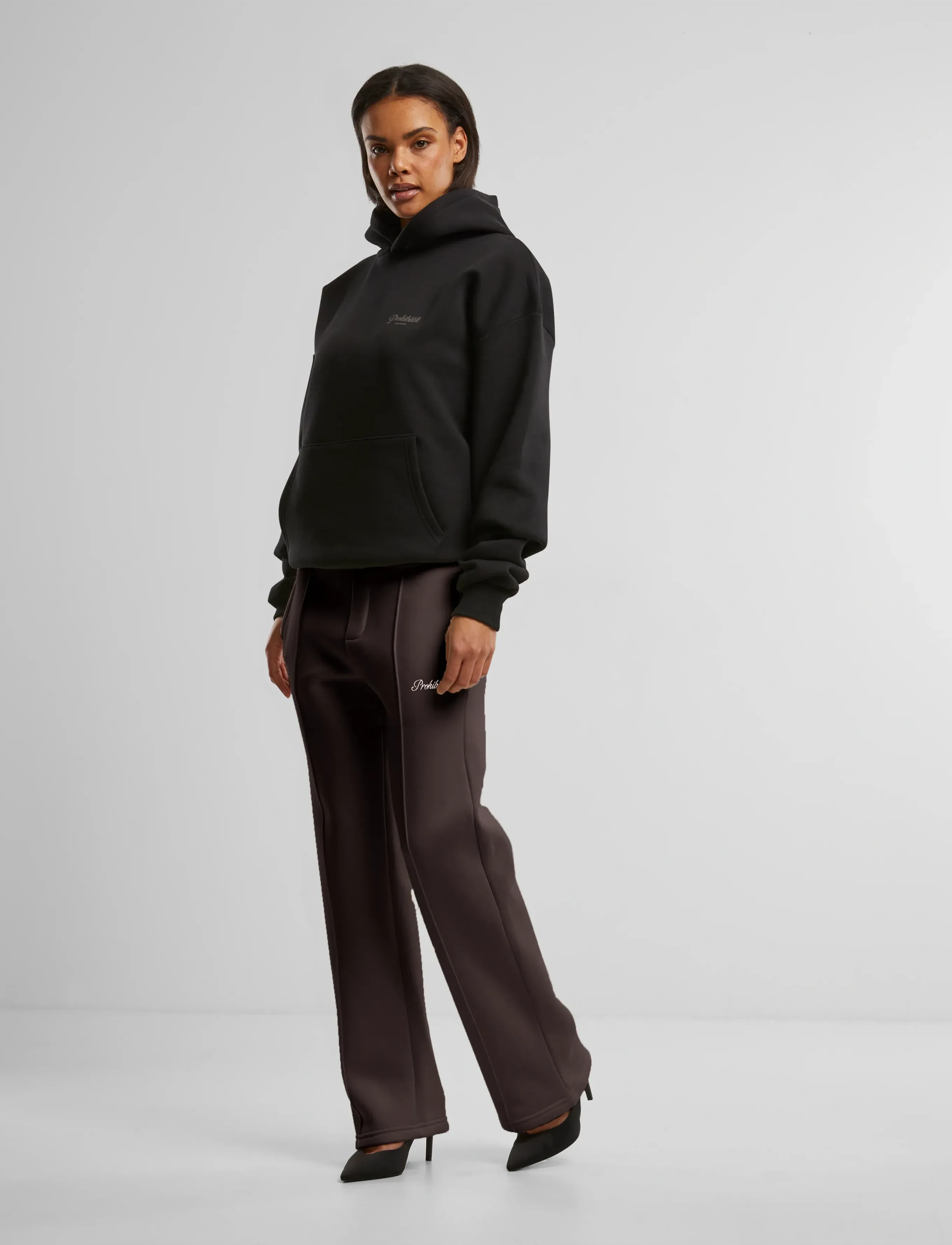 Prohibited - Loose Sweatpants - die niedrigsten preise - brown - 5
