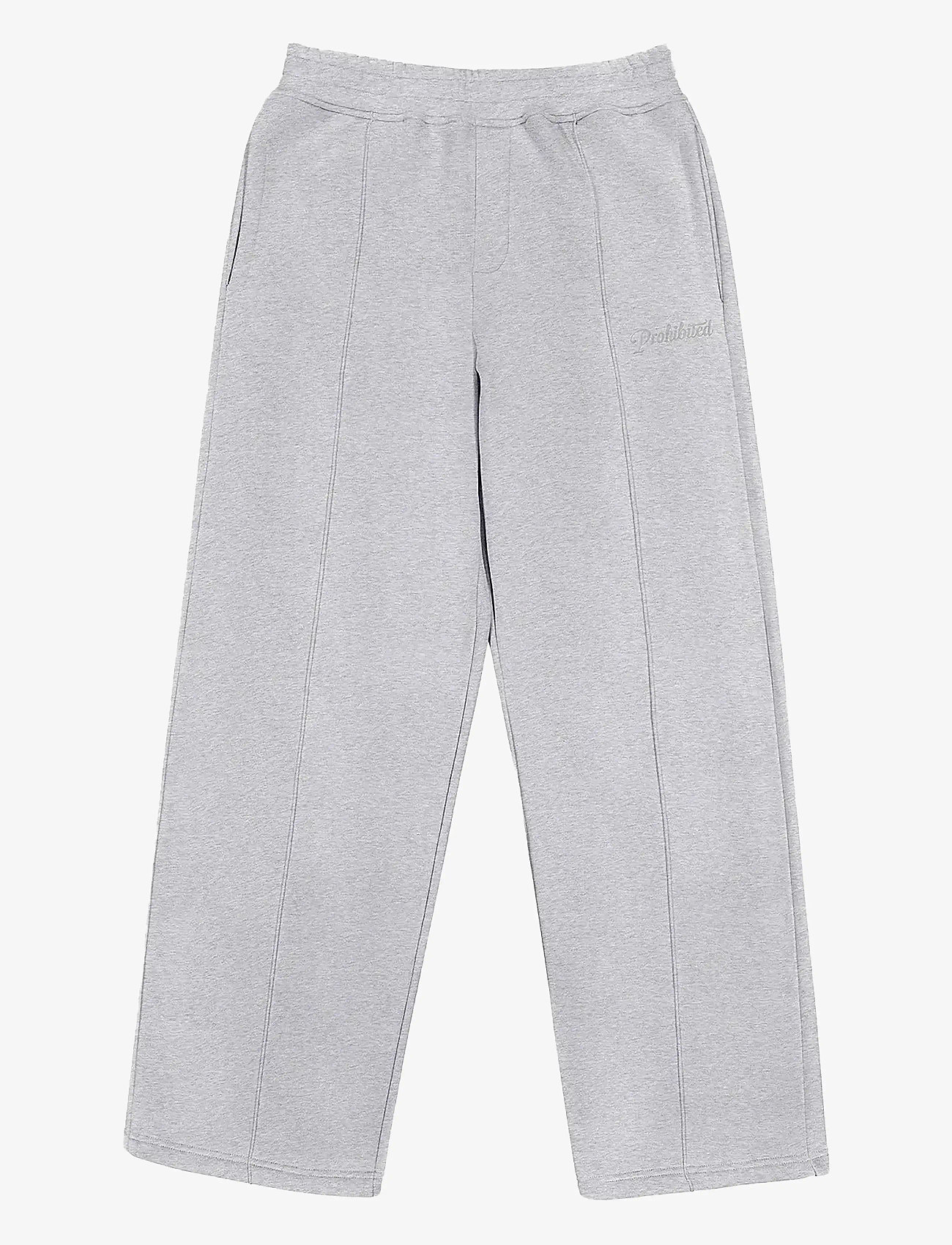Prohibited - Loose Sweatpants - hverdags stil - grey melange - 1