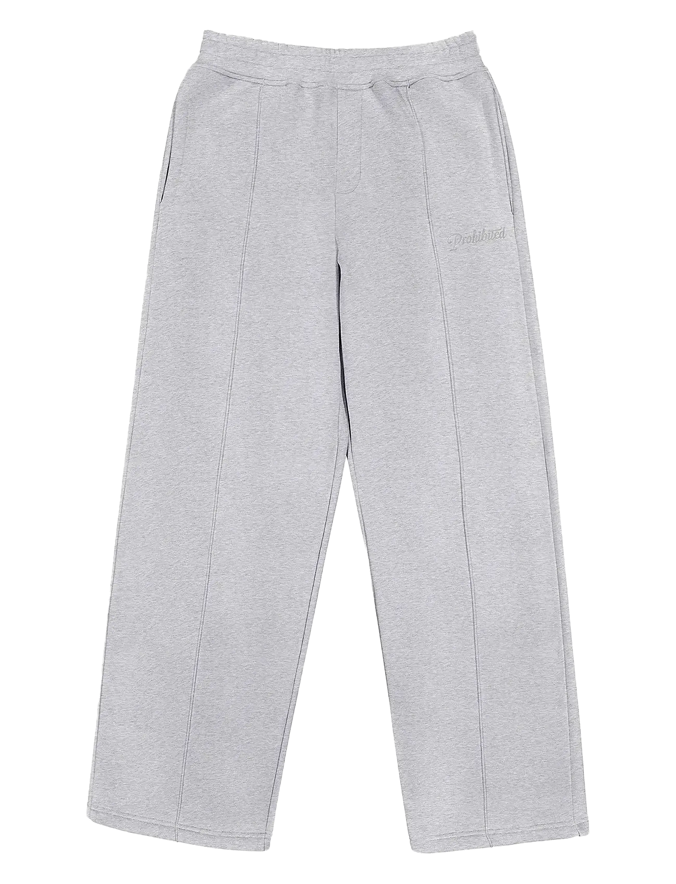 Loose Sweatpants - GREY MELANGE