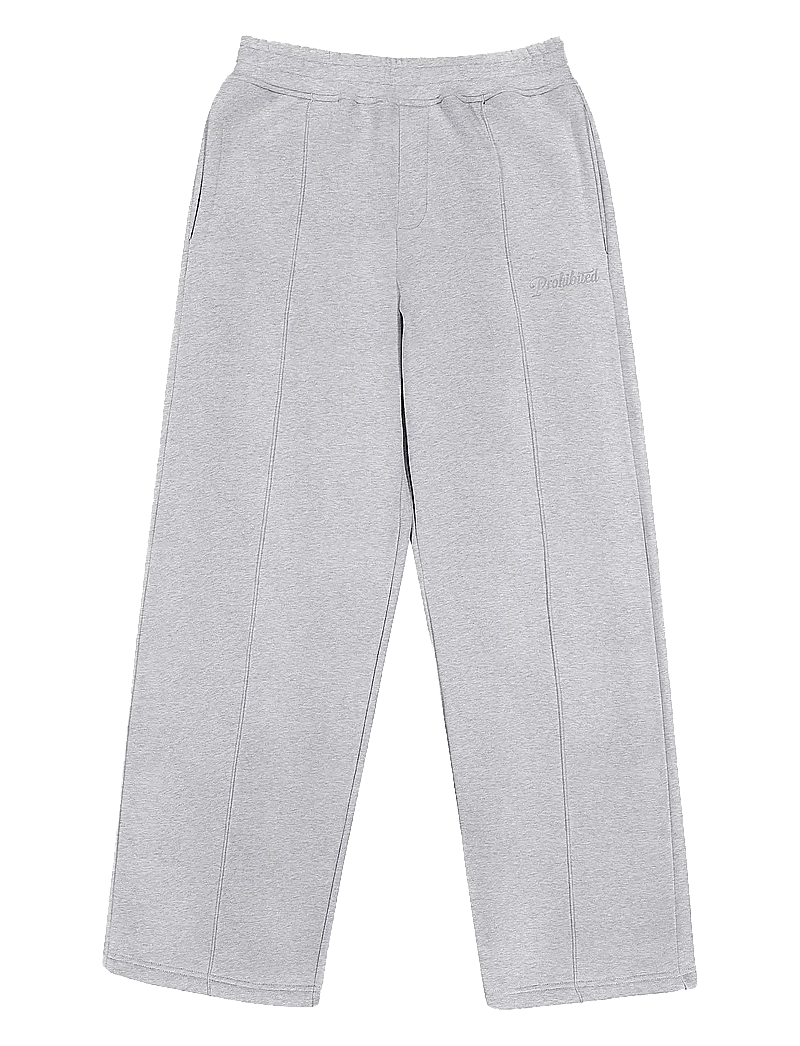 Prohibited - Loose Sweatpants - alltags-style - grey melange - 1