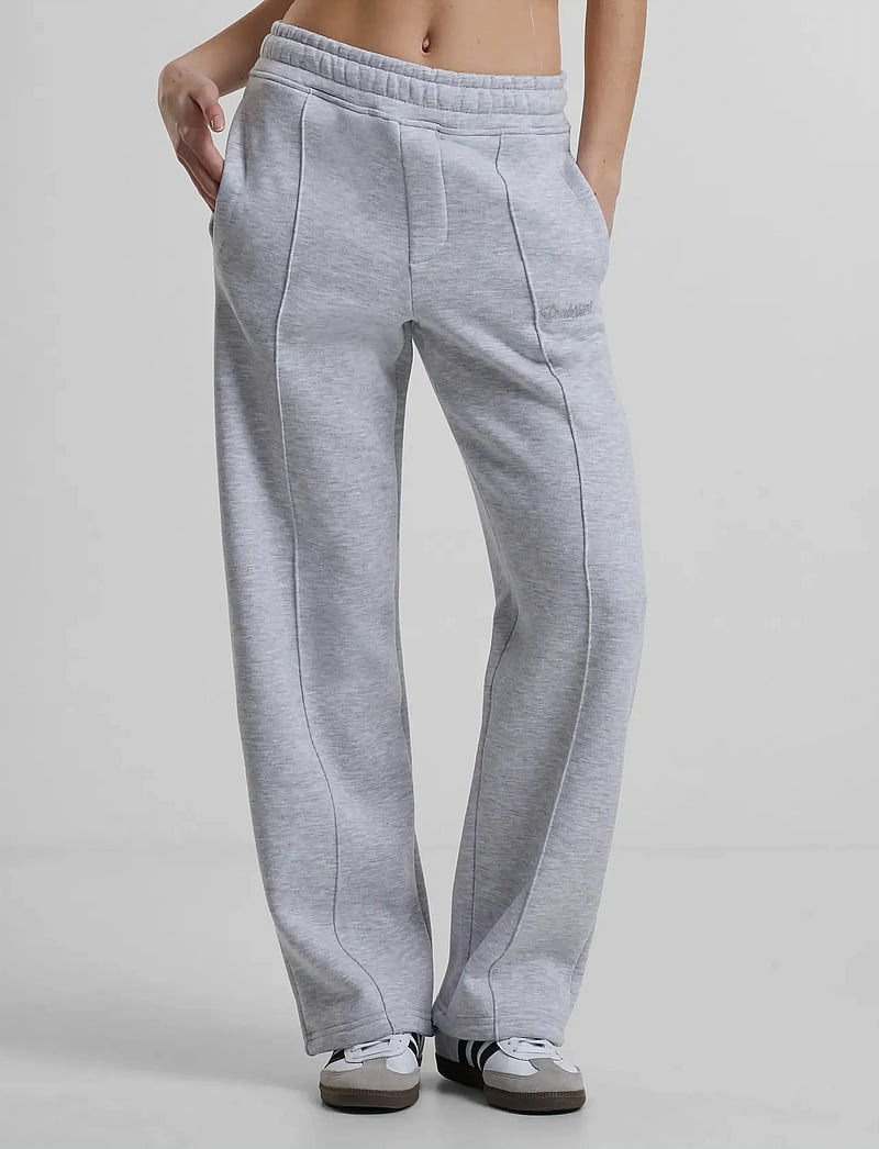 Prohibited - Loose Sweatpants - alltags-style - grey melange - 3