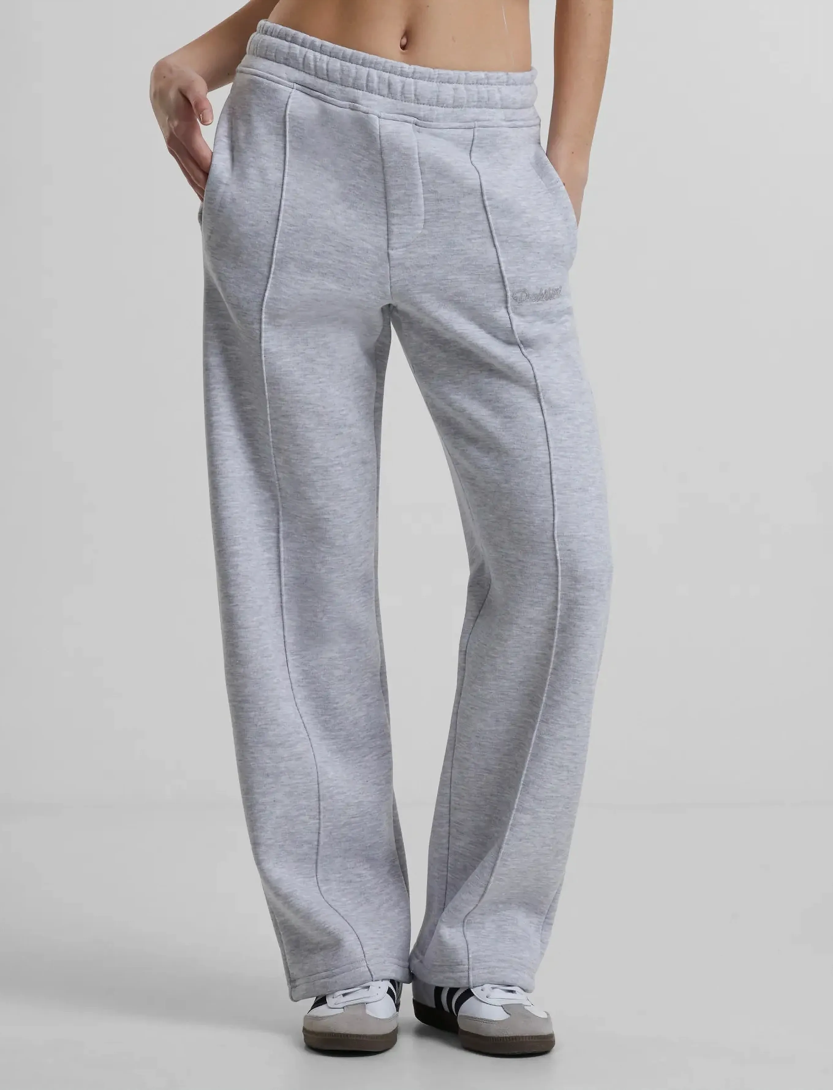 Prohibited - Loose Sweatpants - alltags-style - grey melange - 3