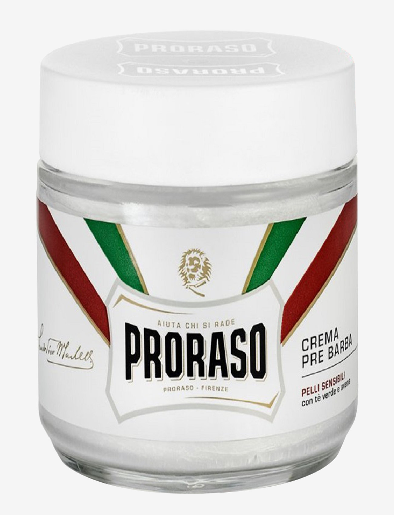 Proraso - Proraso Pre-Shave Cream Sensitive Green Tea 100 ml - barbergels - no colour - 0